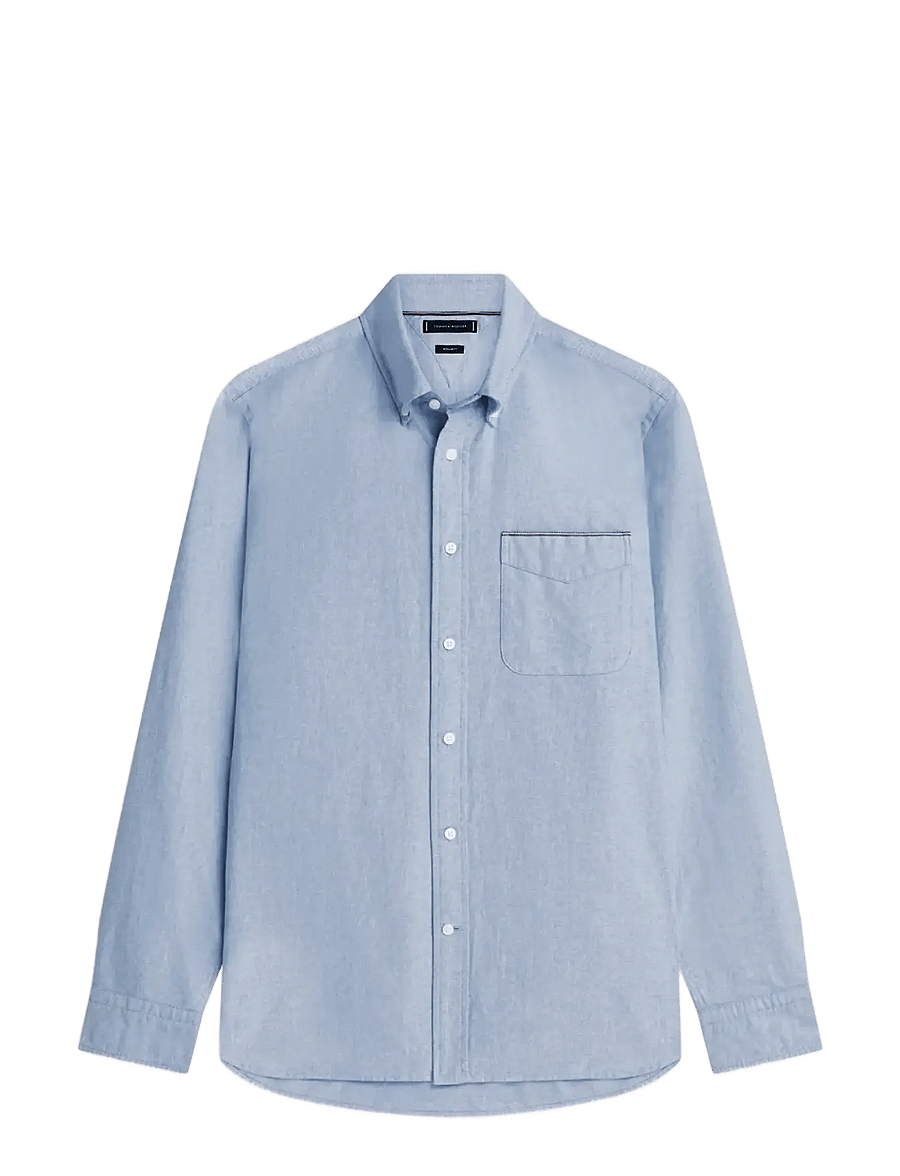Tommy Hilfiger - RWB SELFEDGE HERITAGE OXFORD - oxford-hemden - shirt blue - 1