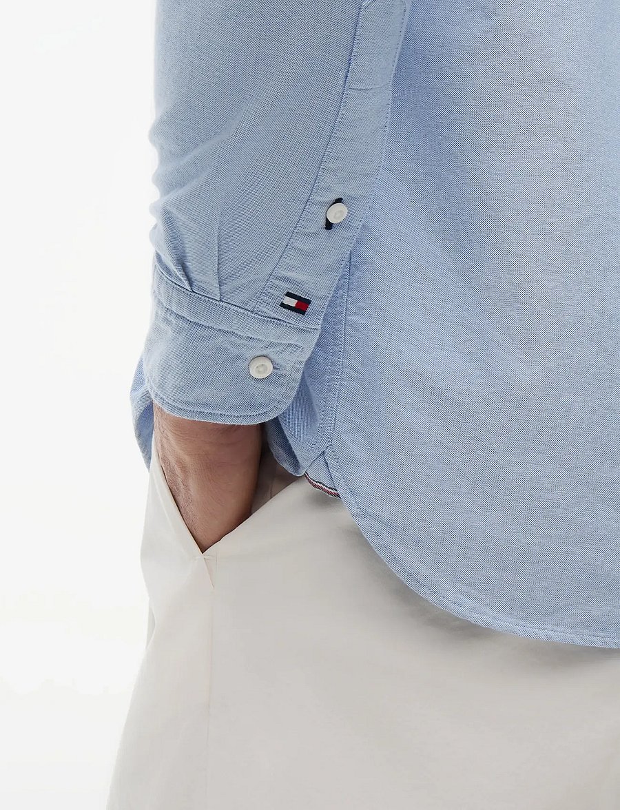 Tommy Hilfiger - RWB SELFEDGE HERITAGE OXFORD - oxford-hemden - shirt blue - 3