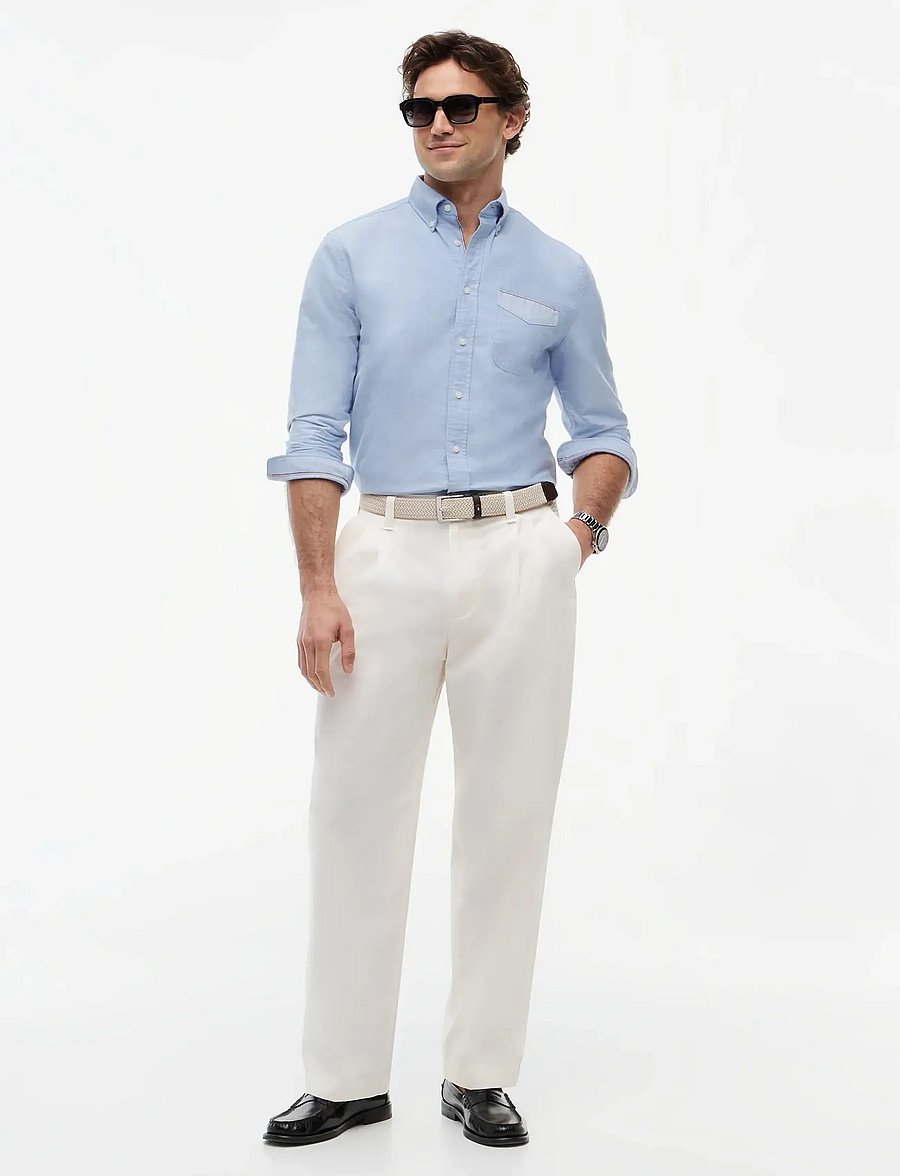 Tommy Hilfiger - RWB SELFEDGE HERITAGE OXFORD - oxford-hemden - shirt blue - 4