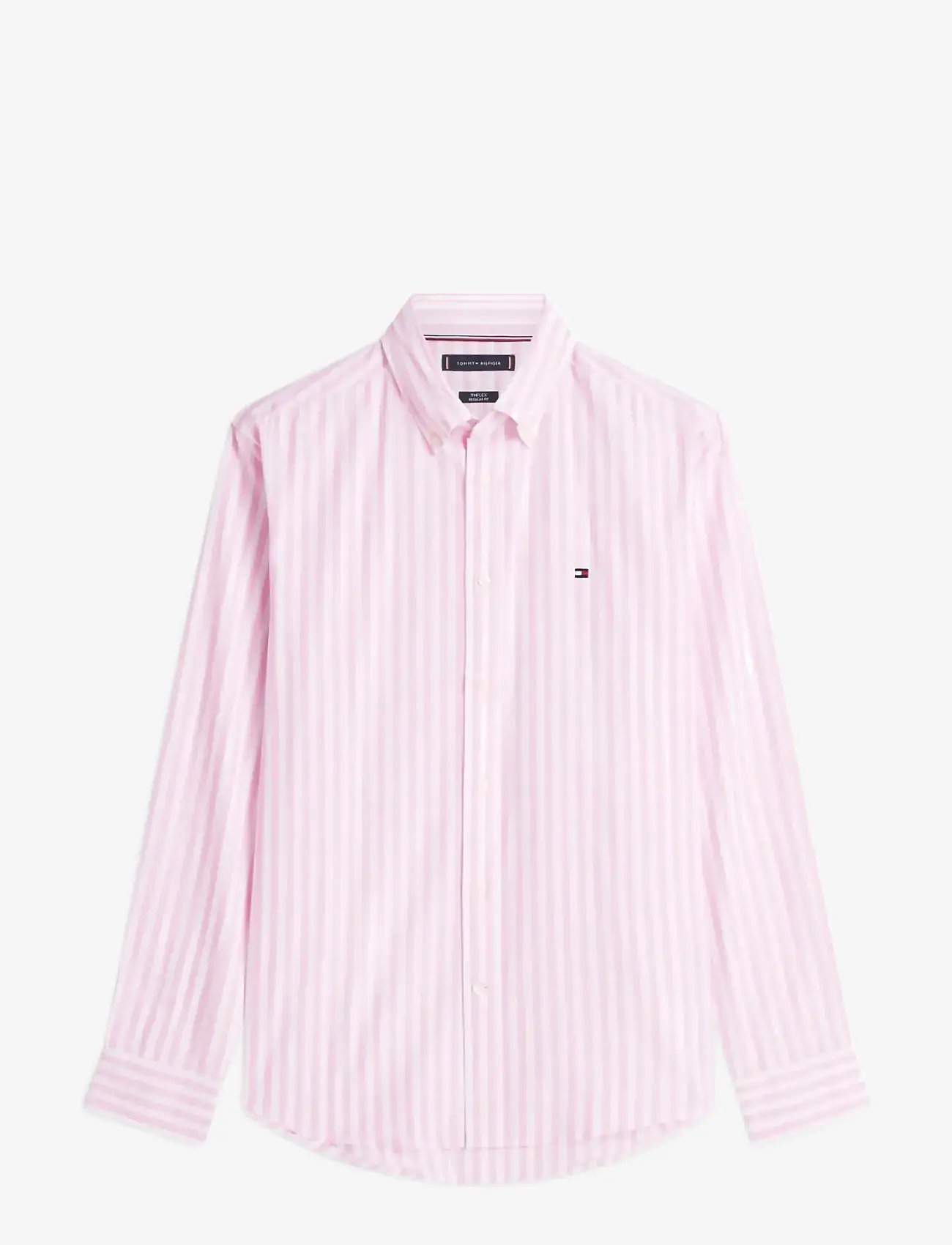 Tommy Hilfiger - FLEX POPLIN CLASSIC STP RF SHIRT - triibulised särgid - classic pink   stripe - 1