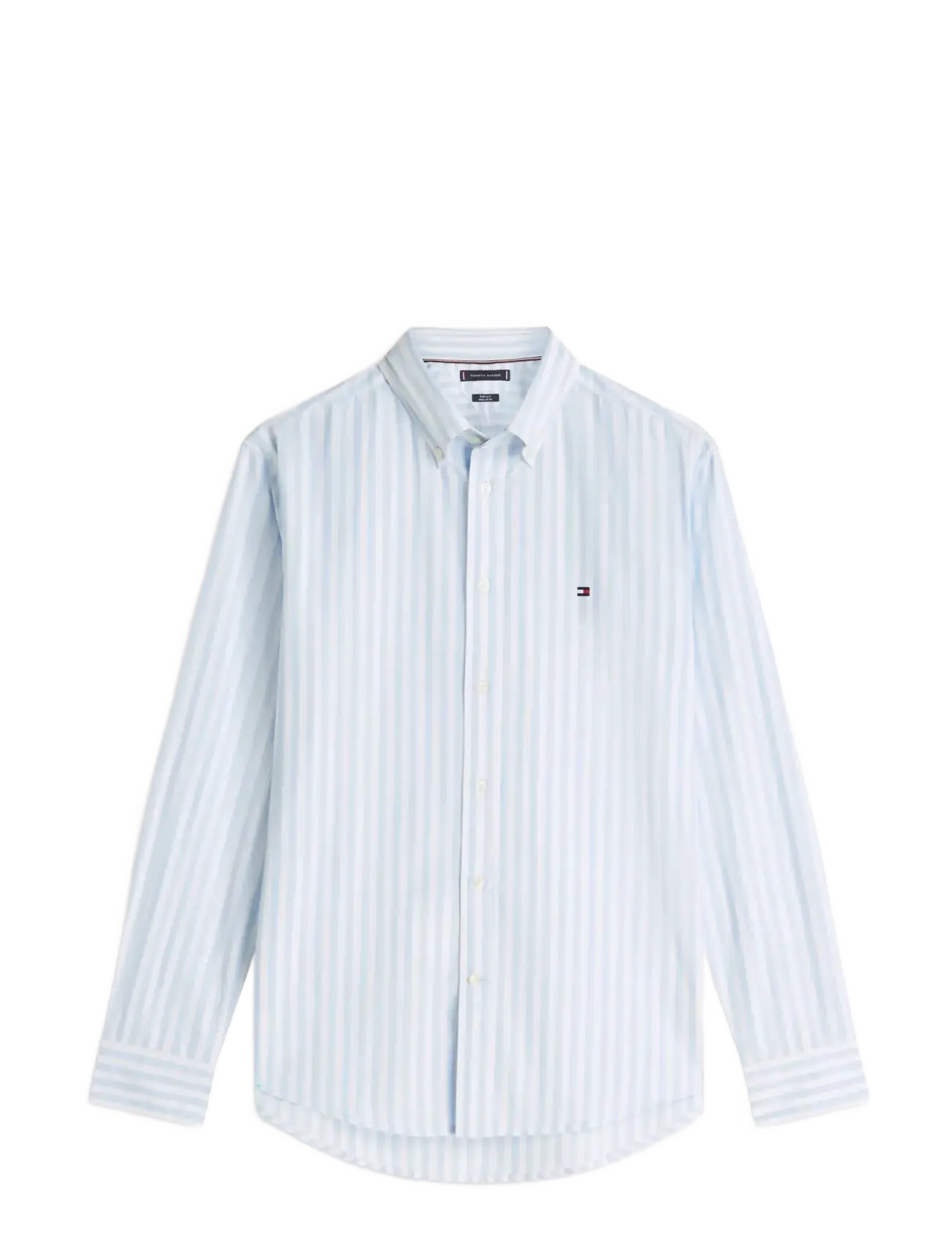 Tommy Hilfiger FLEX POPLIN CLASSIC STP RF SHIRT - Skjorter - SWEET BLUE   STRIPE / multi