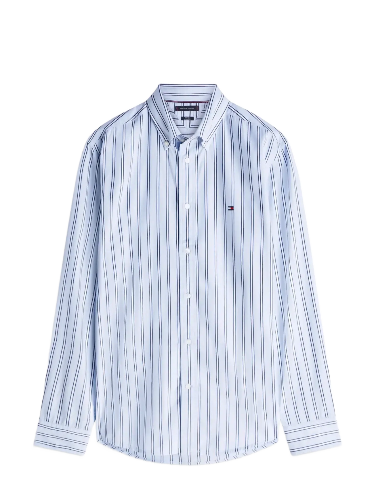 Tommy Hilfiger FLEX POPLIN BOLD STRIPE RF SHIRT - Skjorter - SWEET BLUE   STRIPE / blue