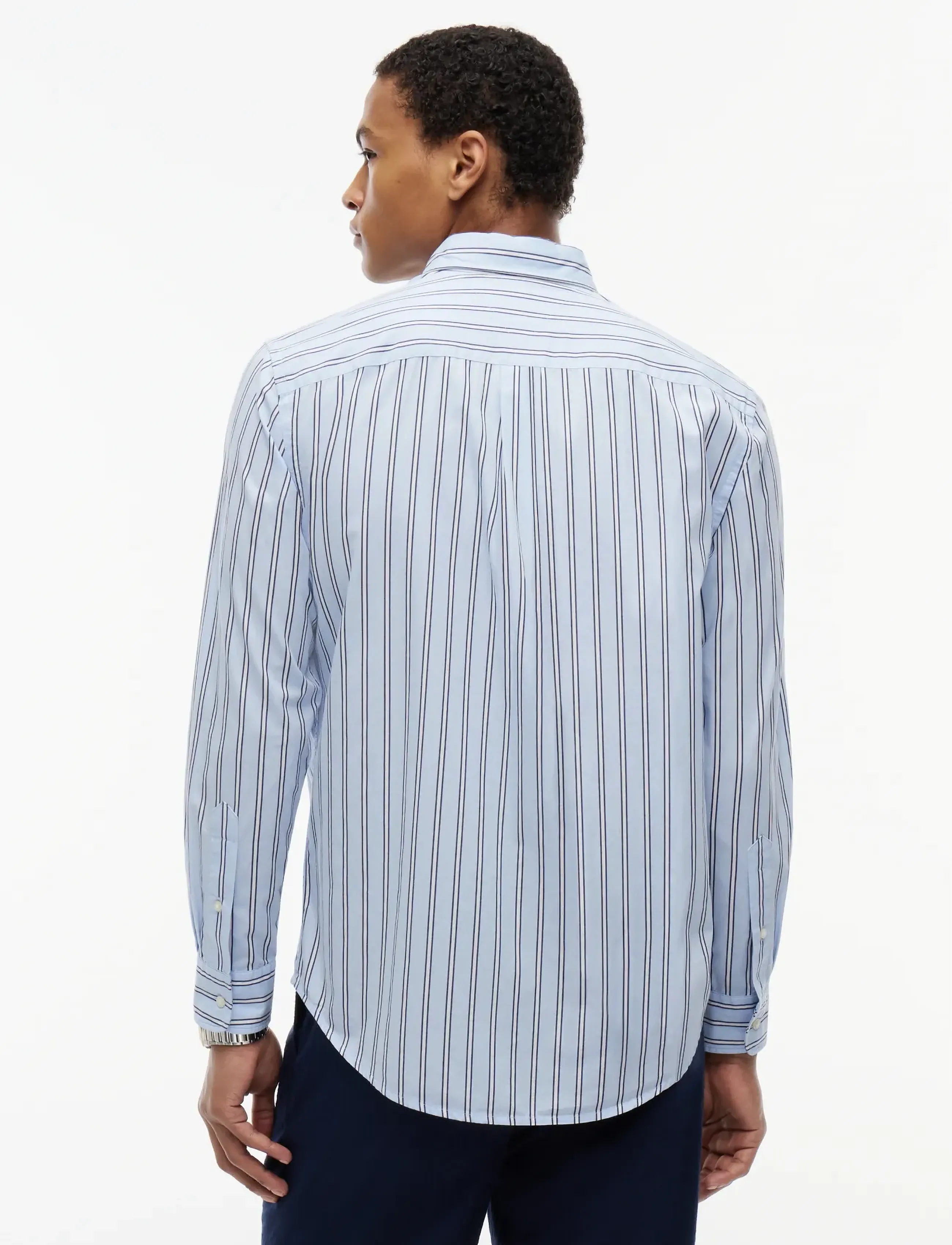 Tommy Hilfiger - FLEX POPLIN BOLD STRIPE RF SHIRT - dryžuoti marškiniai - sweet blue   stripe - 2