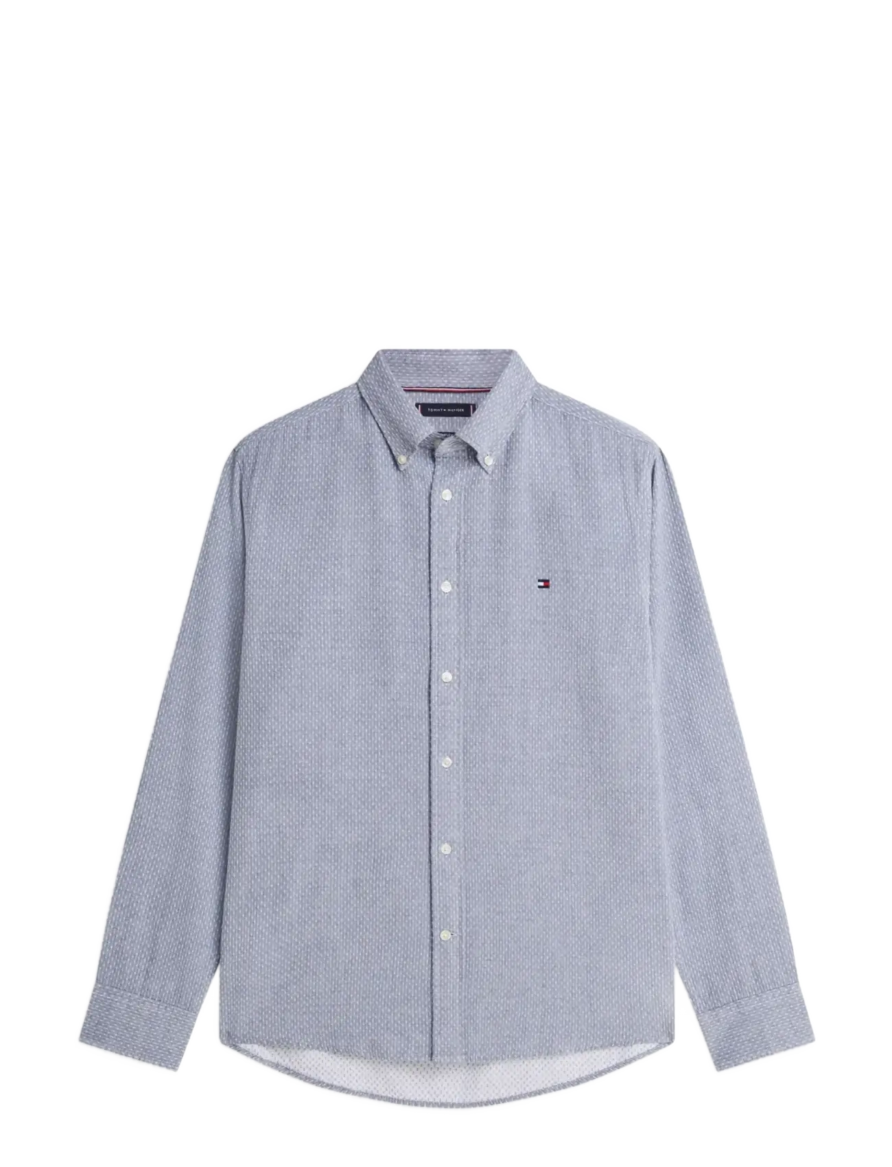 TOMMY HILFIGER Flex Dobby Sf Shirt Navy - XXL - Herren