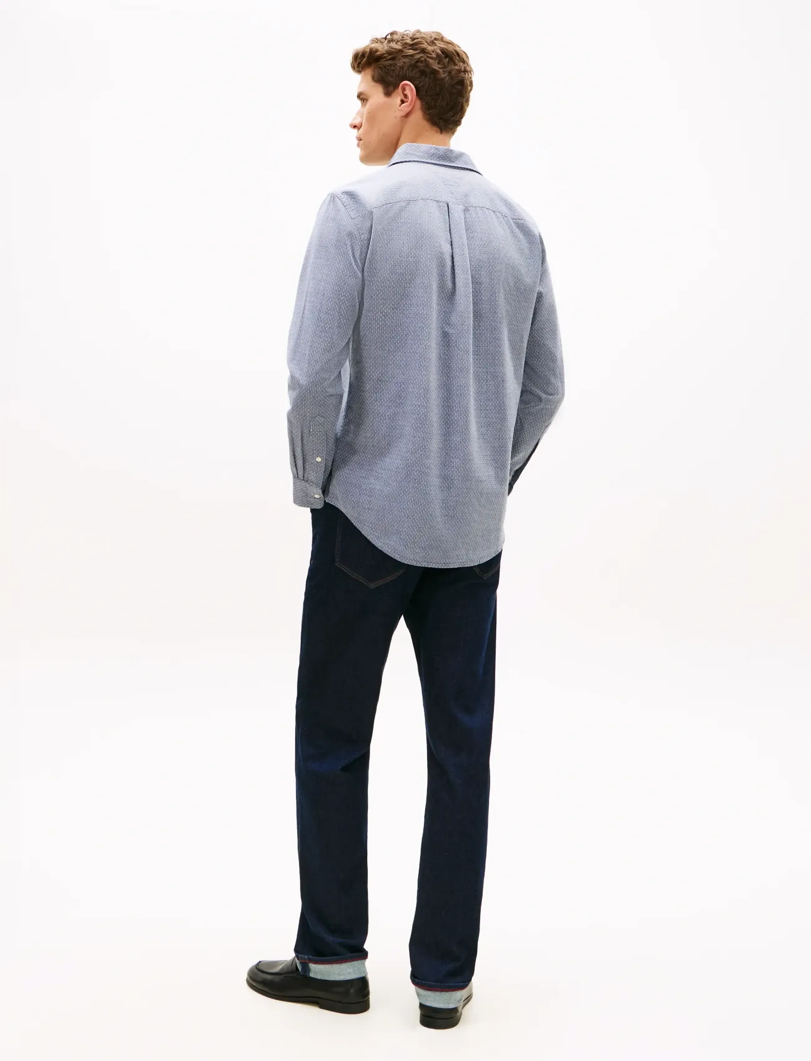 Tommy Hilfiger - FLEX DOBBY SF SHIRT - carbon navy - 2