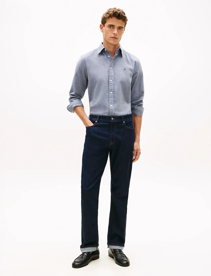 Tommy Hilfiger - FLEX DOBBY SF SHIRT - carbon navy - 3