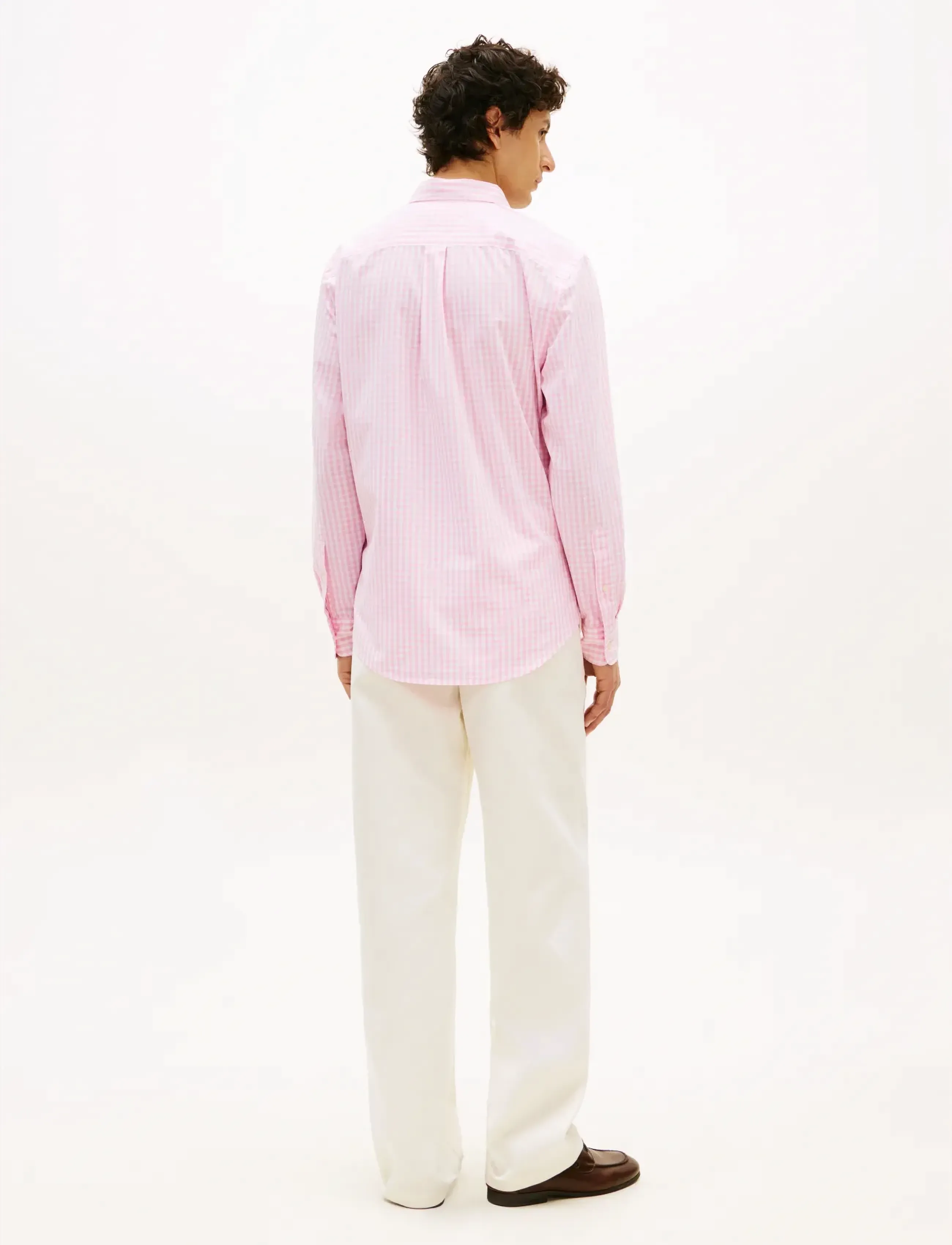 Tommy Hilfiger - FLEX POPLIN GINGHAM RF SHIRT - checkered shirts - classic pink   check - 2