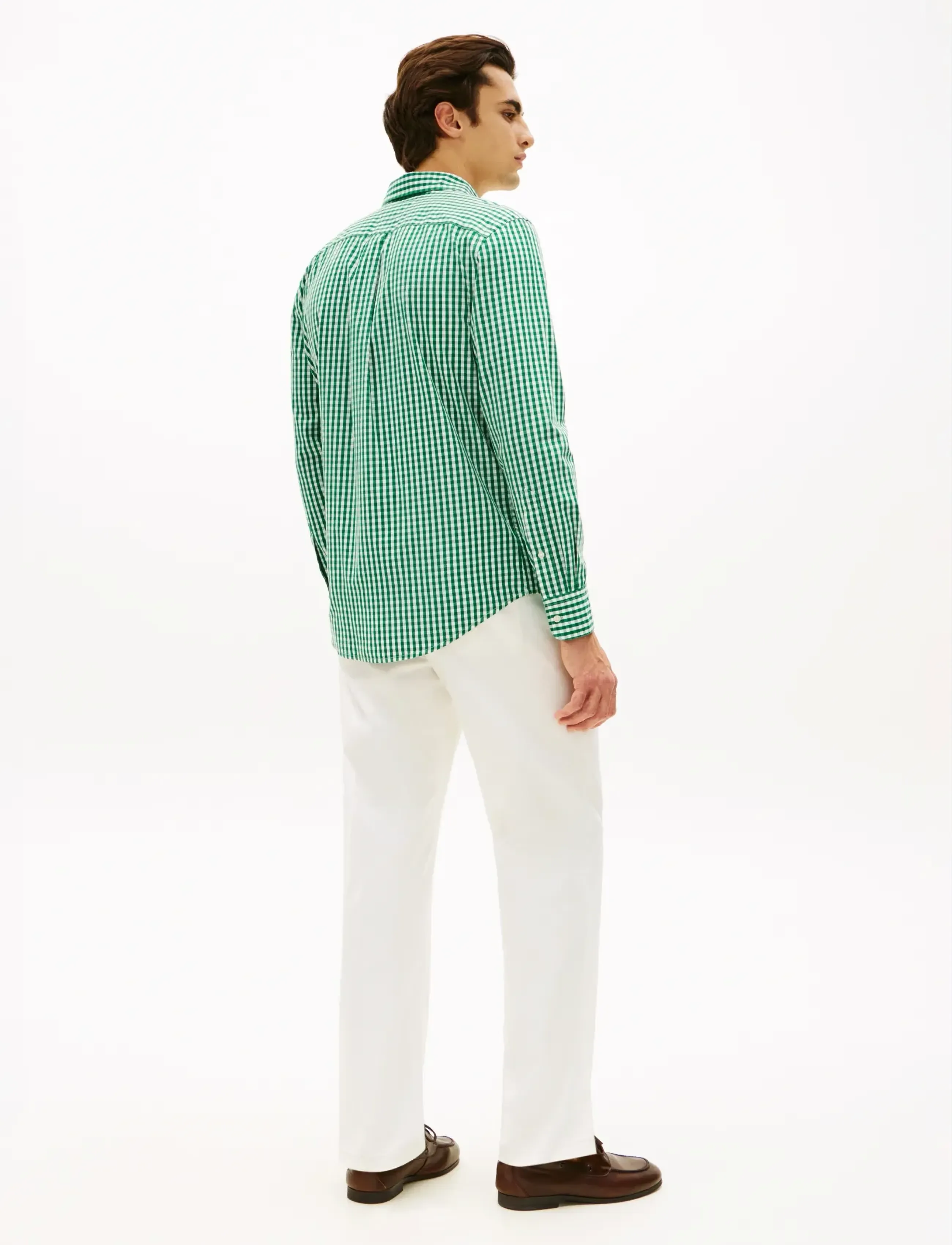 Tommy Hilfiger - FLEX POPLIN GINGHAM RF SHIRT - checkered shirts - nouveau green   check - 2