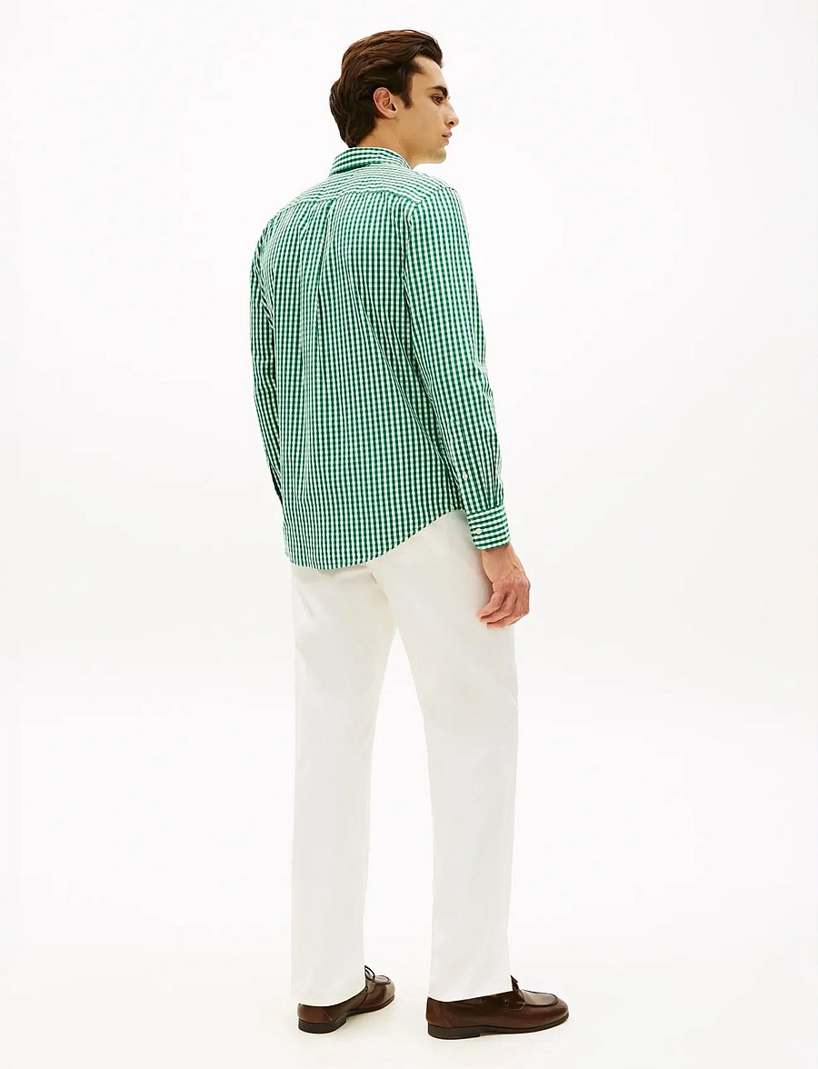 Tommy Hilfiger - FLEX POPLIN GINGHAM RF SHIRT - chemises à carreaux - nouveau green check - 2