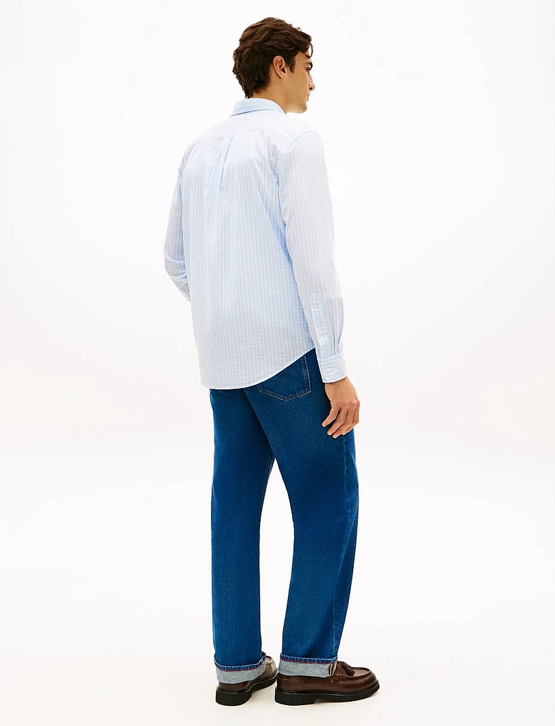 Tommy Hilfiger - FLEX POPLIN GINGHAM RF SHIRT - rutiga skjortor - sweet blue check - 2