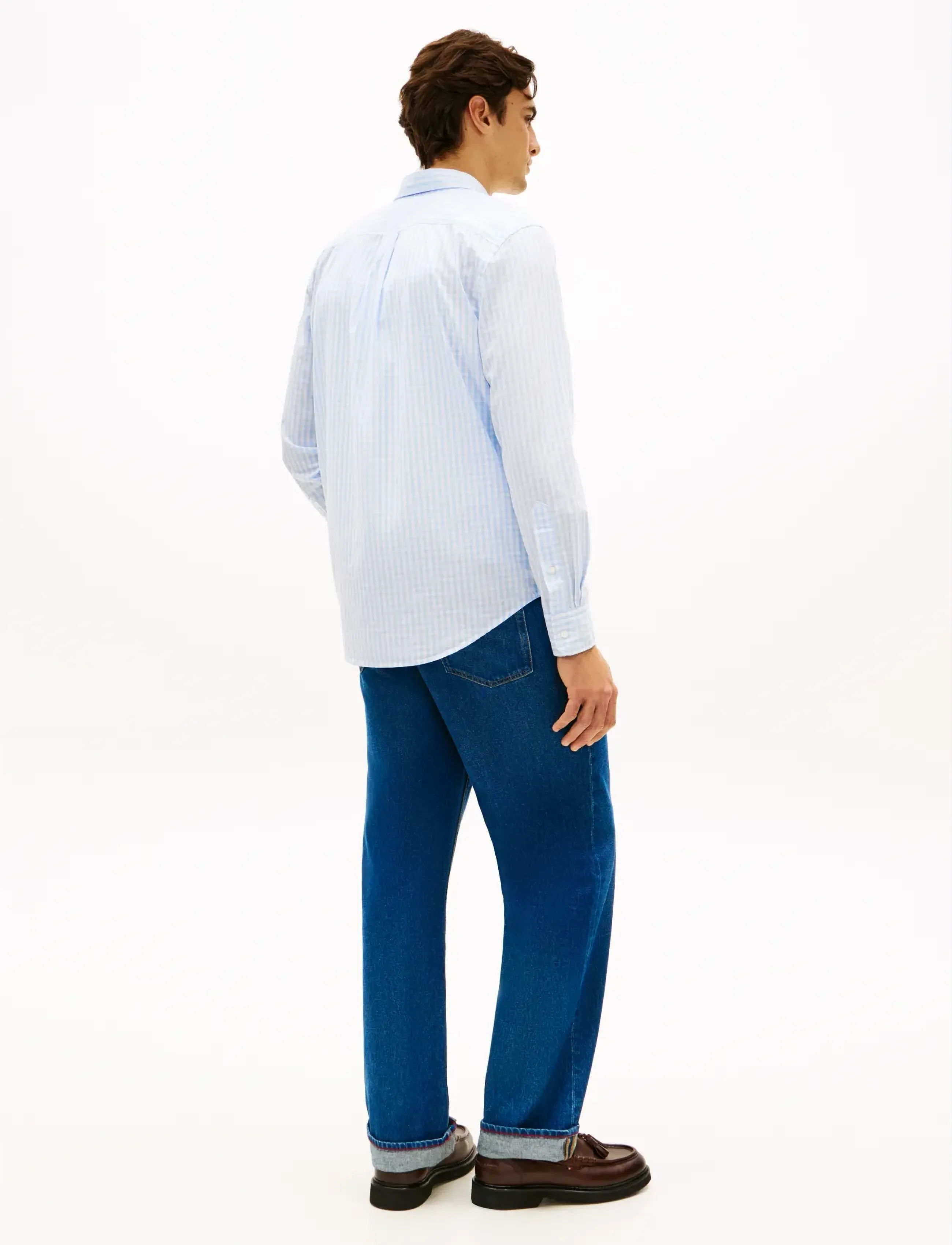 Tommy Hilfiger - FLEX POPLIN GINGHAM RF SHIRT - checkered shirts - sweet blue   check - 2