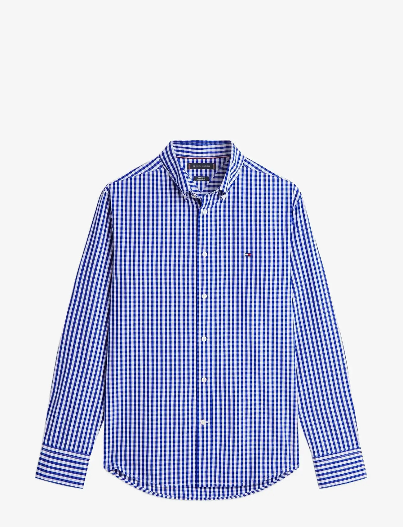 Tommy Hilfiger - FLEX POPLIN GINGHAM RF SHIRT - karierte hemden - wedge blue   check - 1