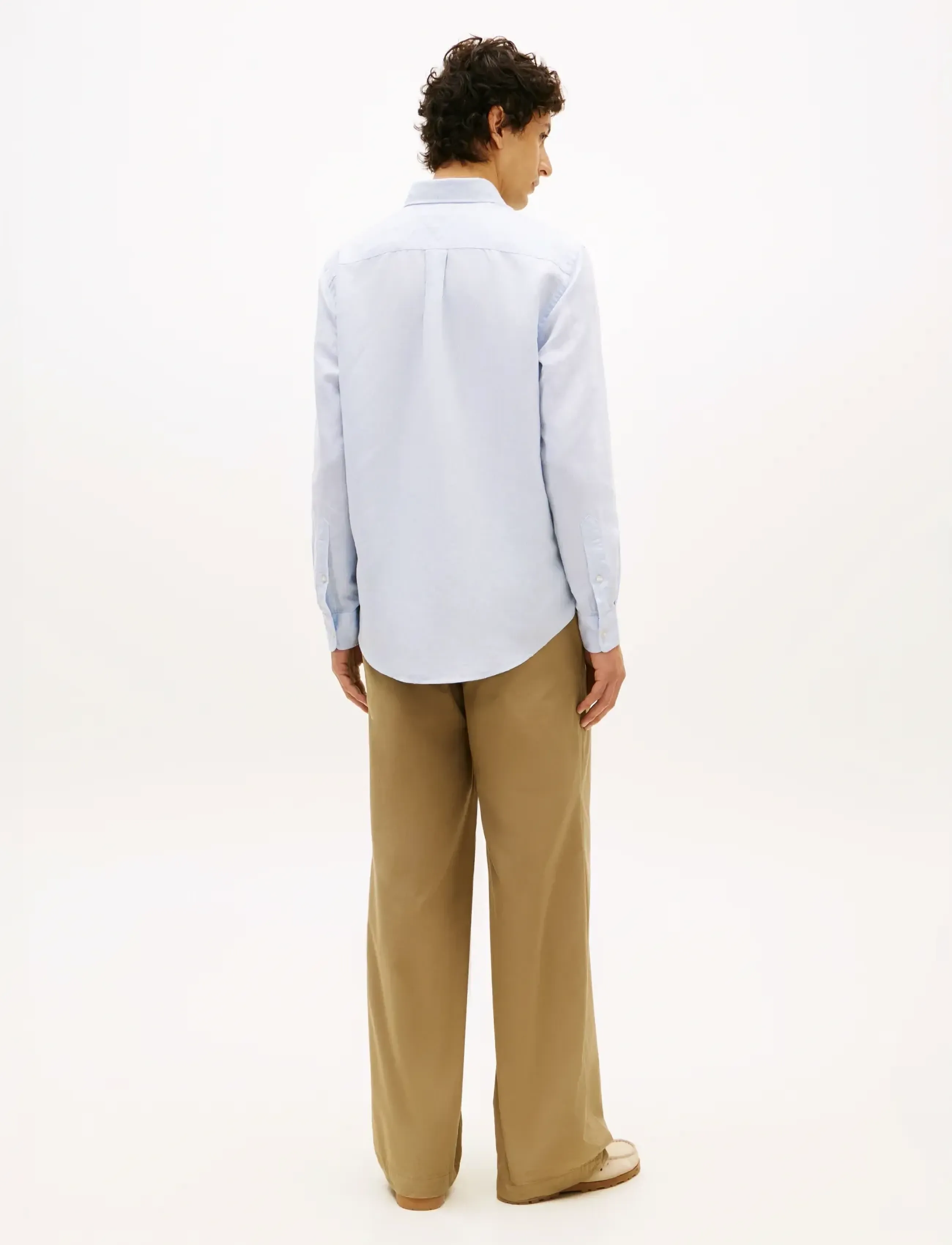 Tommy Hilfiger - LINEN BLEND DOBBY RF SHIRT - sweet blue - 2