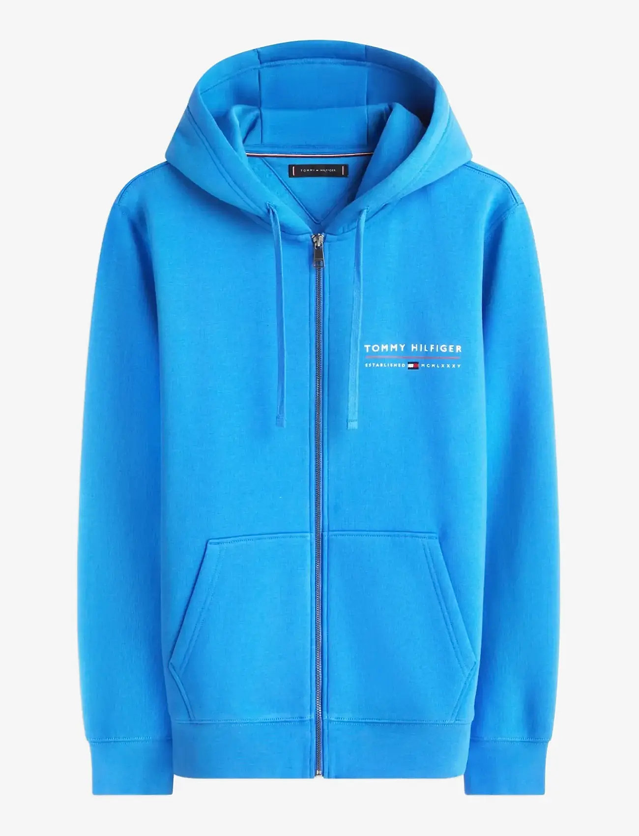Tommy Hilfiger - BRAND LOVE TR LOCKUP FZ HOODY - kapuzenpullover - blue orbit - 1