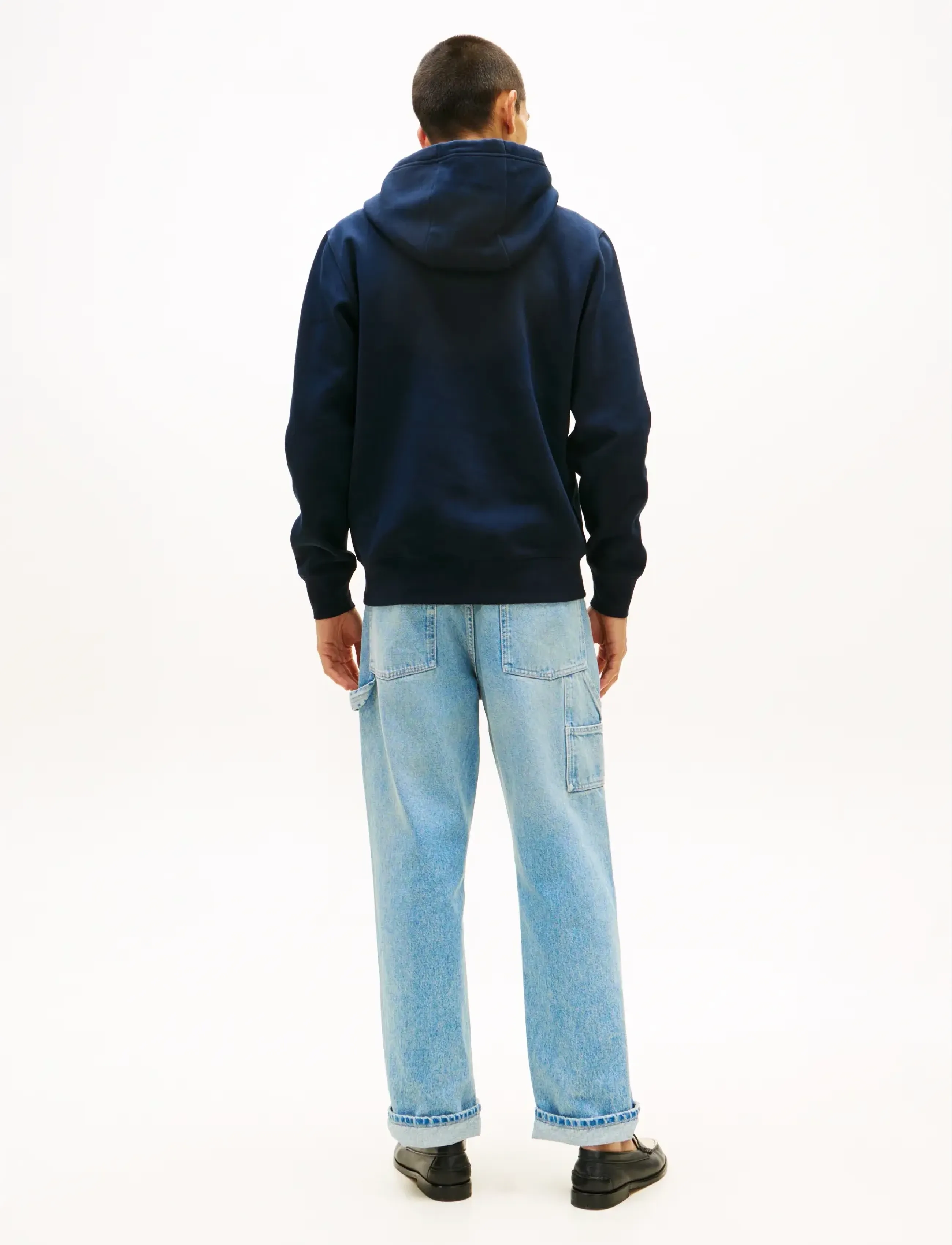 Tommy Hilfiger - BRAND LOVE TR MONO STACK HOODY - kapuutsiga dressipluusid - desert sky - 2
