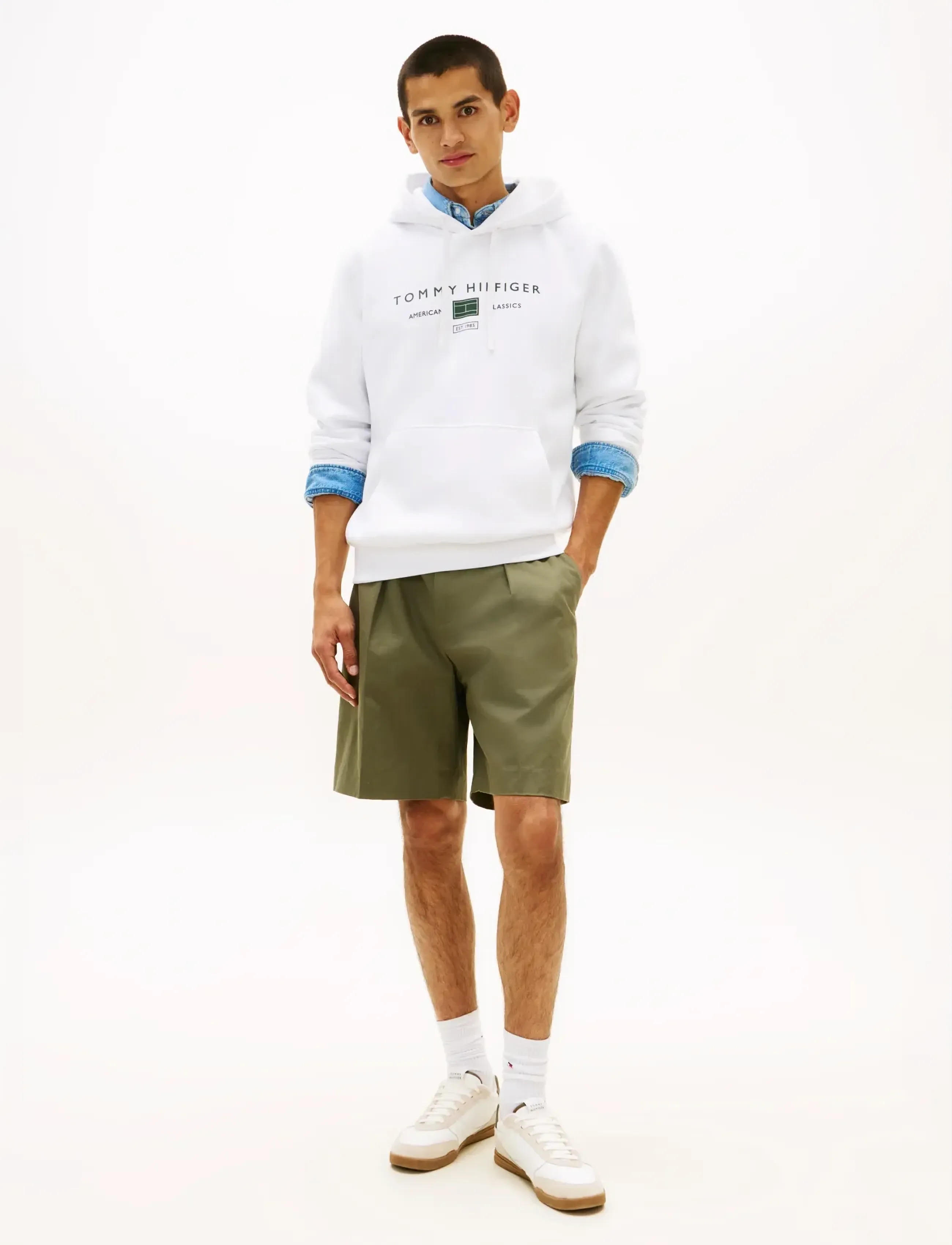 Tommy Hilfiger - BRAND LOVE TR MONO STACK HOODY - kapuzenpullover - white - 3