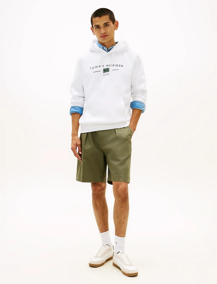 Tommy Hilfiger - BRAND LOVE TR MONO STACK HOODY - kapuzenpullover - white - 3