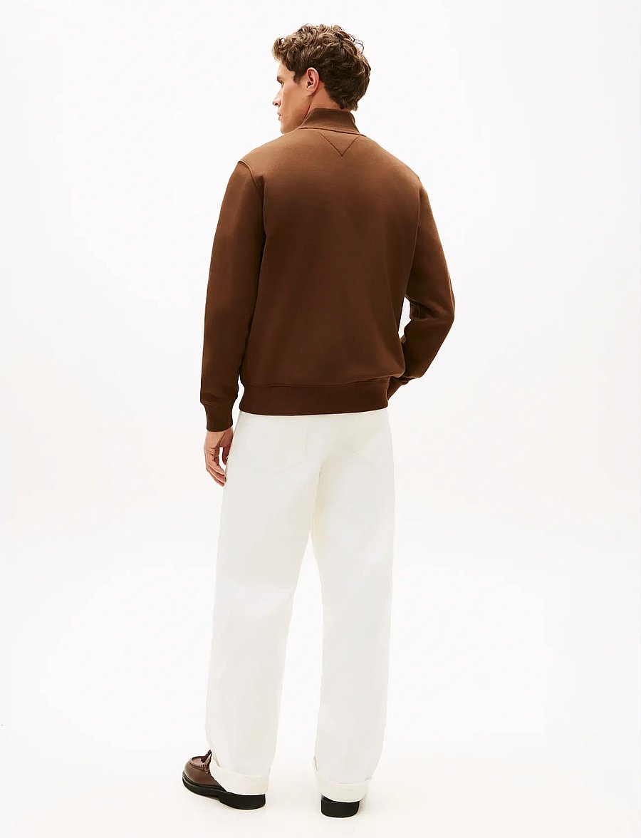 Tommy Hilfiger - TOMMY EMBRO FLAG STAND COLLAR - shop by occasion - legacy brown - 2
