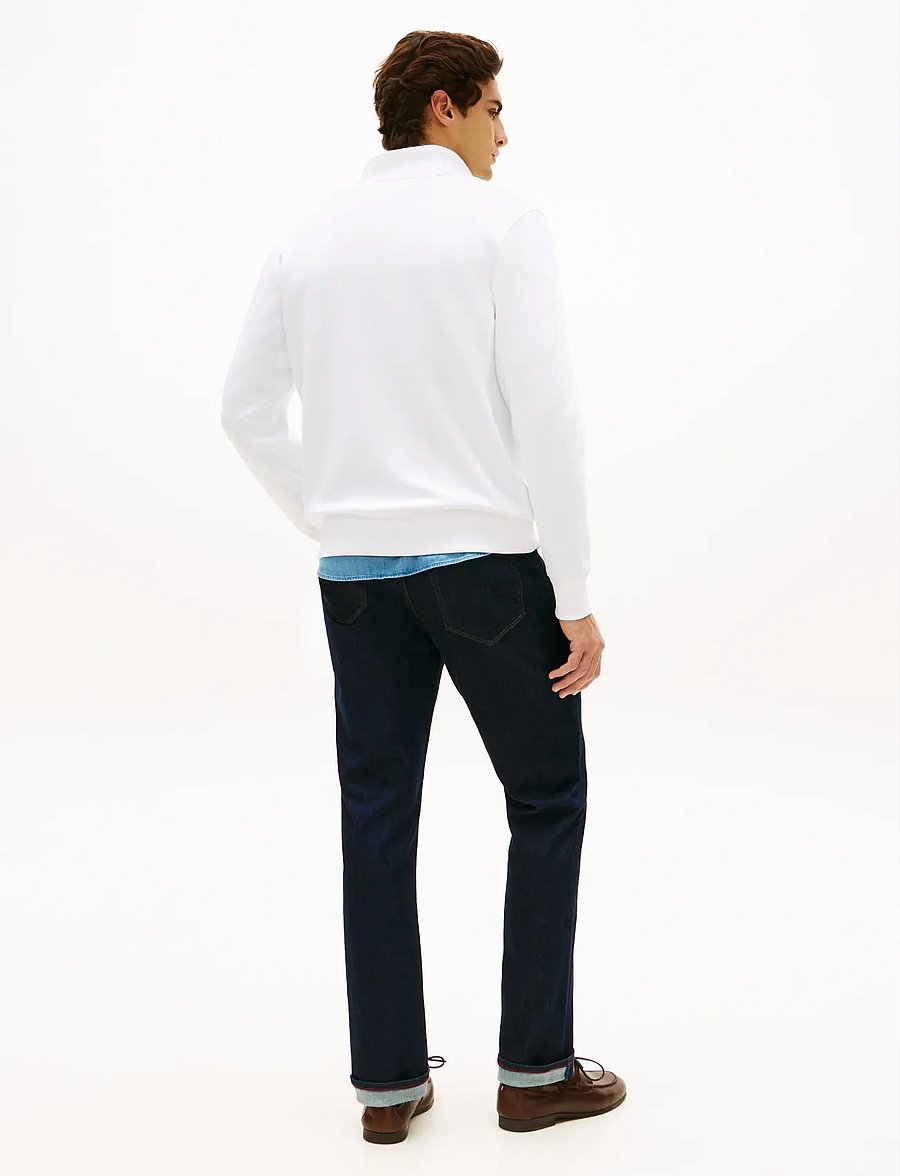 Tommy Hilfiger - TOMMY EMBRO FLAG STAND COLLAR - shop efter anledning - white - 2