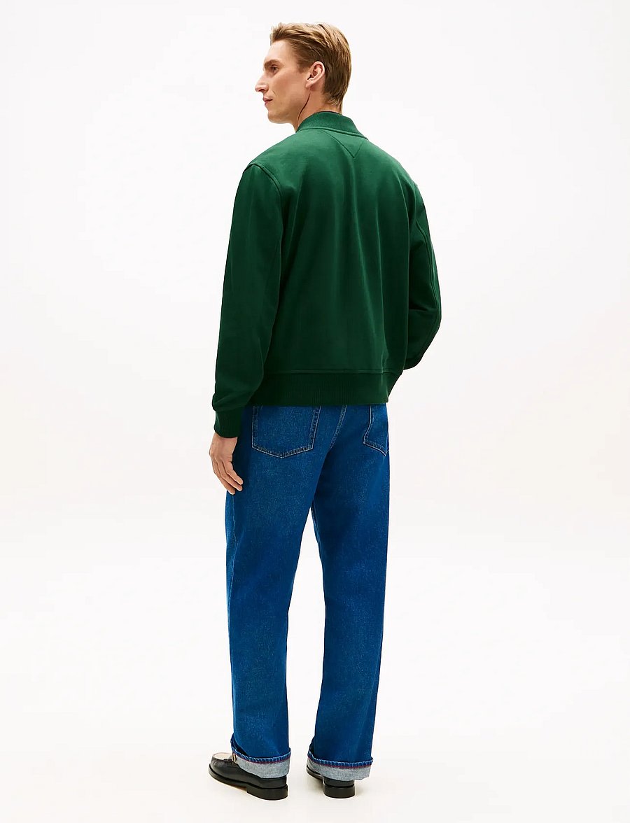 Tommy Hilfiger - ESSENTIAL TERRY BOMBER JACKET - forårsjakker - nocturnal green - 2