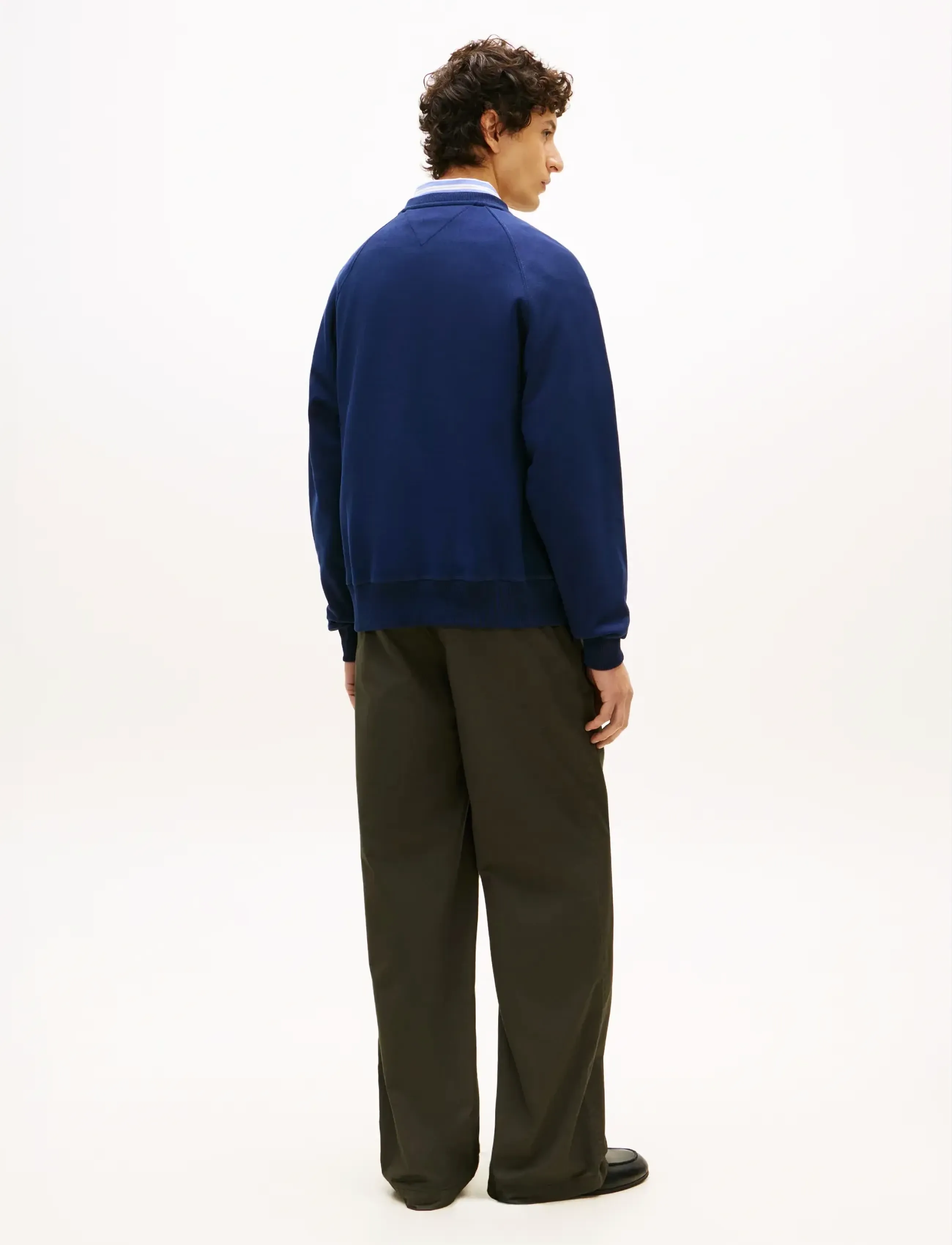 Tommy Hilfiger - TOMMY FLAG ELEVATED SWEATSHIRT - sweatshirts - carbon navy - 2