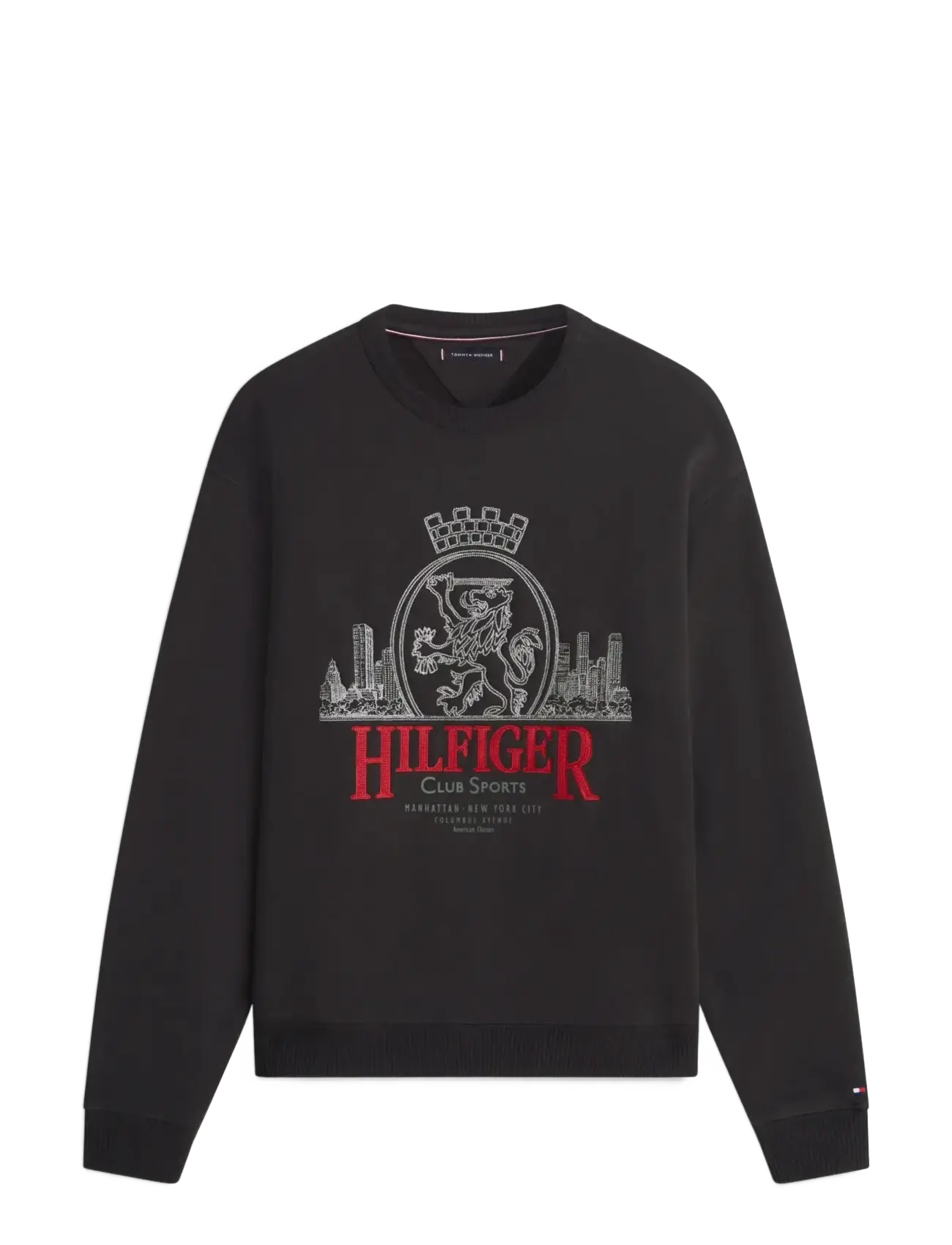 TOMMY HILFIGER Heritage Series Crest Sweatshirt Schwarz - L - Herren