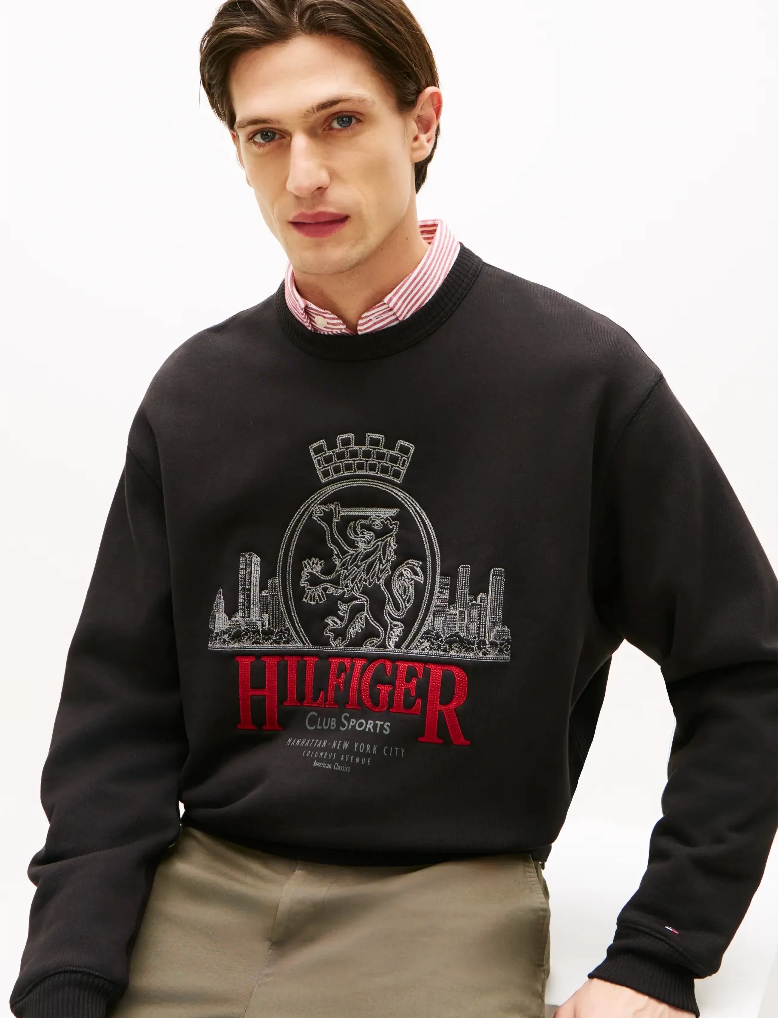 Tommy Hilfiger - HERITAGE SERIES CREST SWEATSHIRT - nach anlass kaufen - black - 4