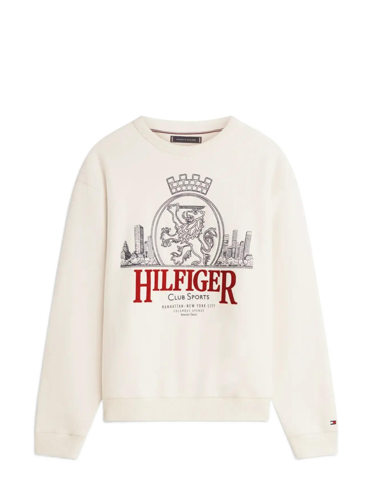 TOMMY HILFIGER Heritage Series Crest Sweatshirt Cream - XL - Herren