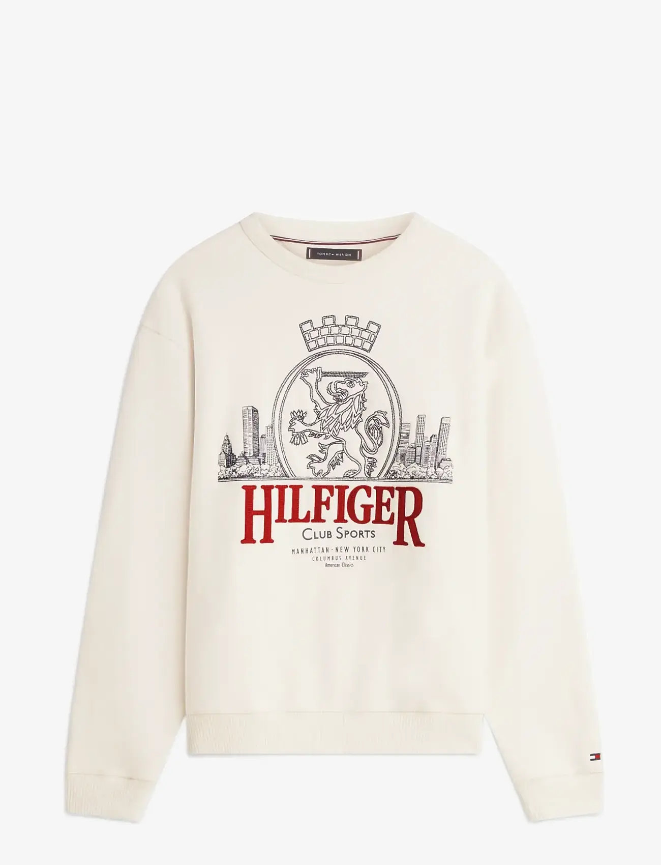 Tommy Hilfiger - HERITAGE SERIES CREST SWEATSHIRT - shop efter anledning - ivory petal - 1