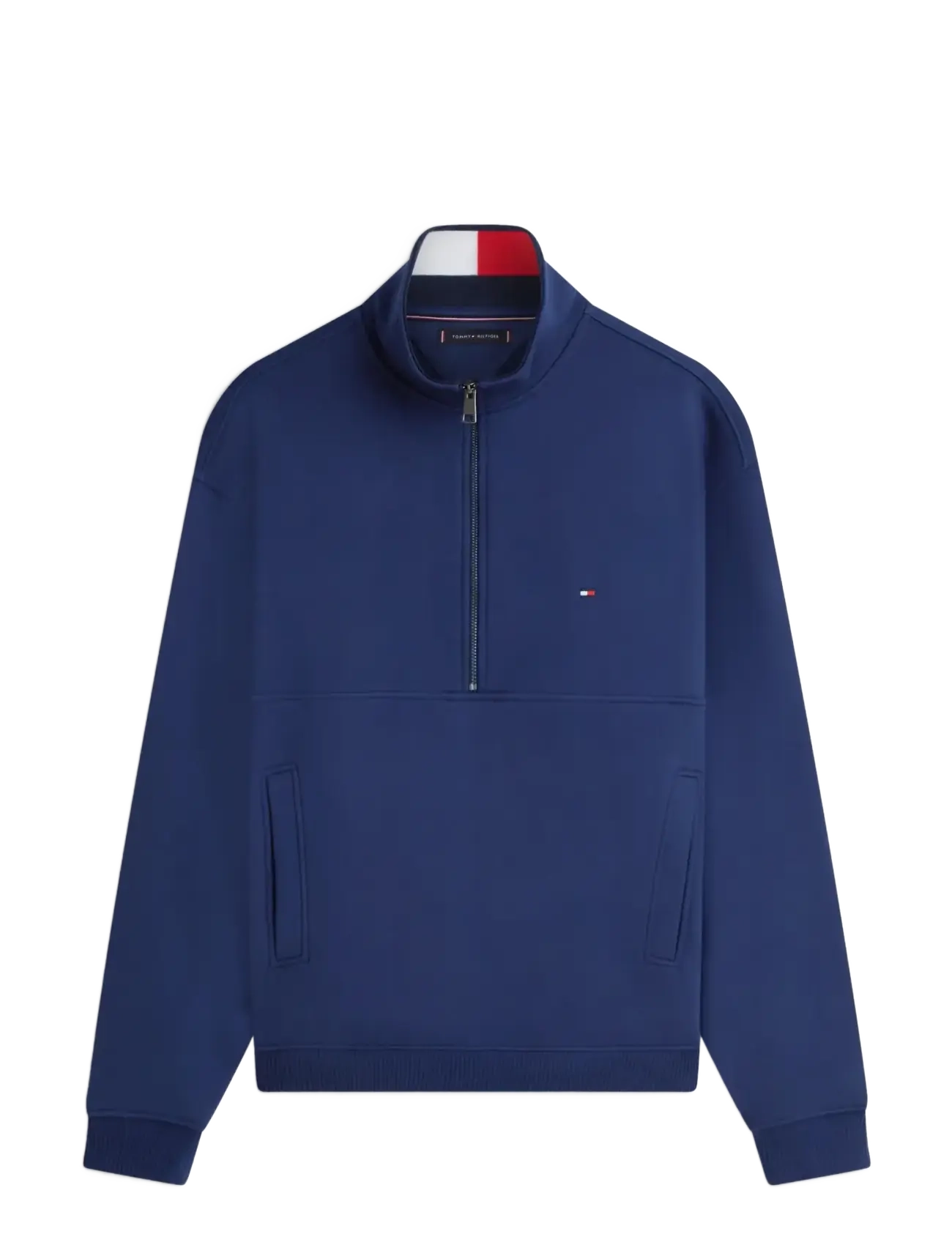 FLAG 1/4 ZIP - CARBON NAVY