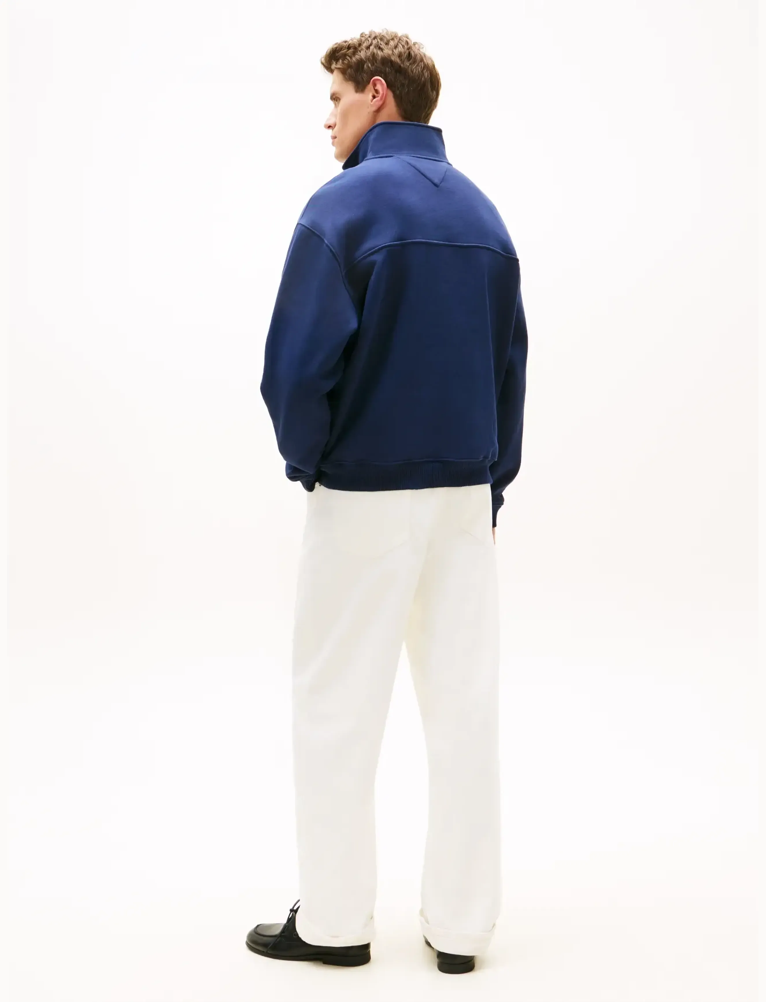 Tommy Hilfiger - FLAG 1/4 ZIP - sweatshirts - carbon navy - 2