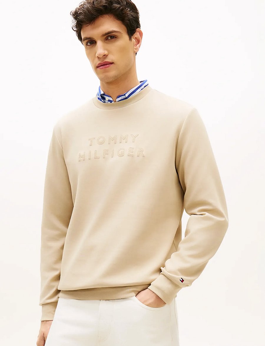 Tommy Hilfiger - MIX MEDIA INTECHNO CREW - shop efter anledning - sandalwood - 0