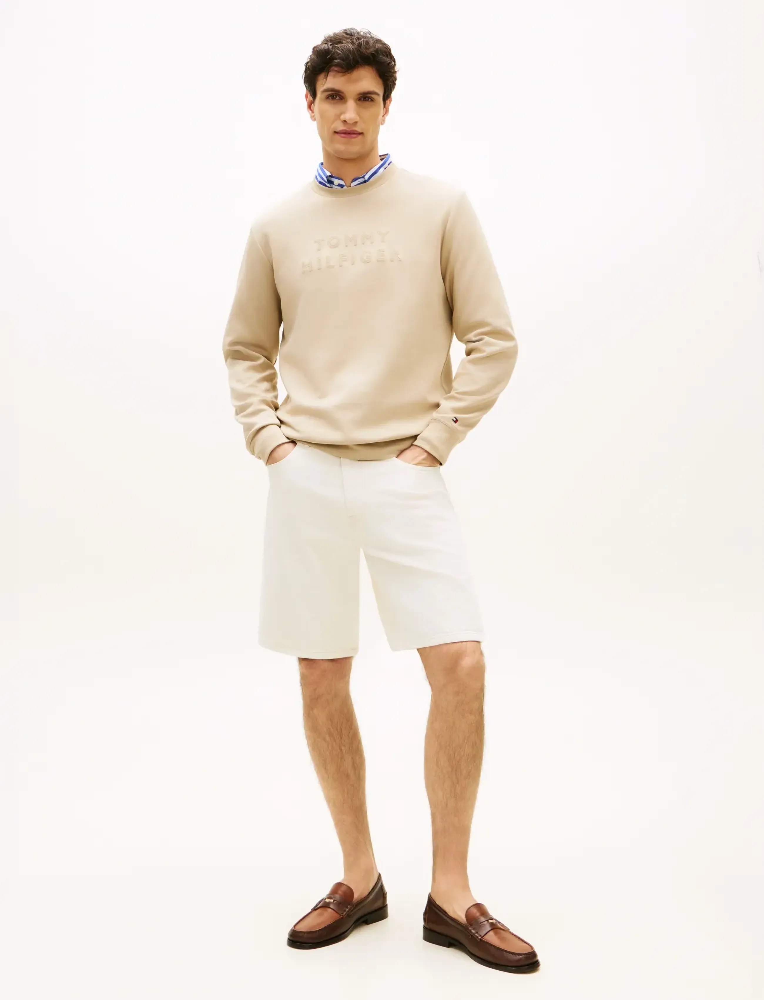 Tommy Hilfiger - MIX MEDIA INTECHNO CREW - sandalwood - 3