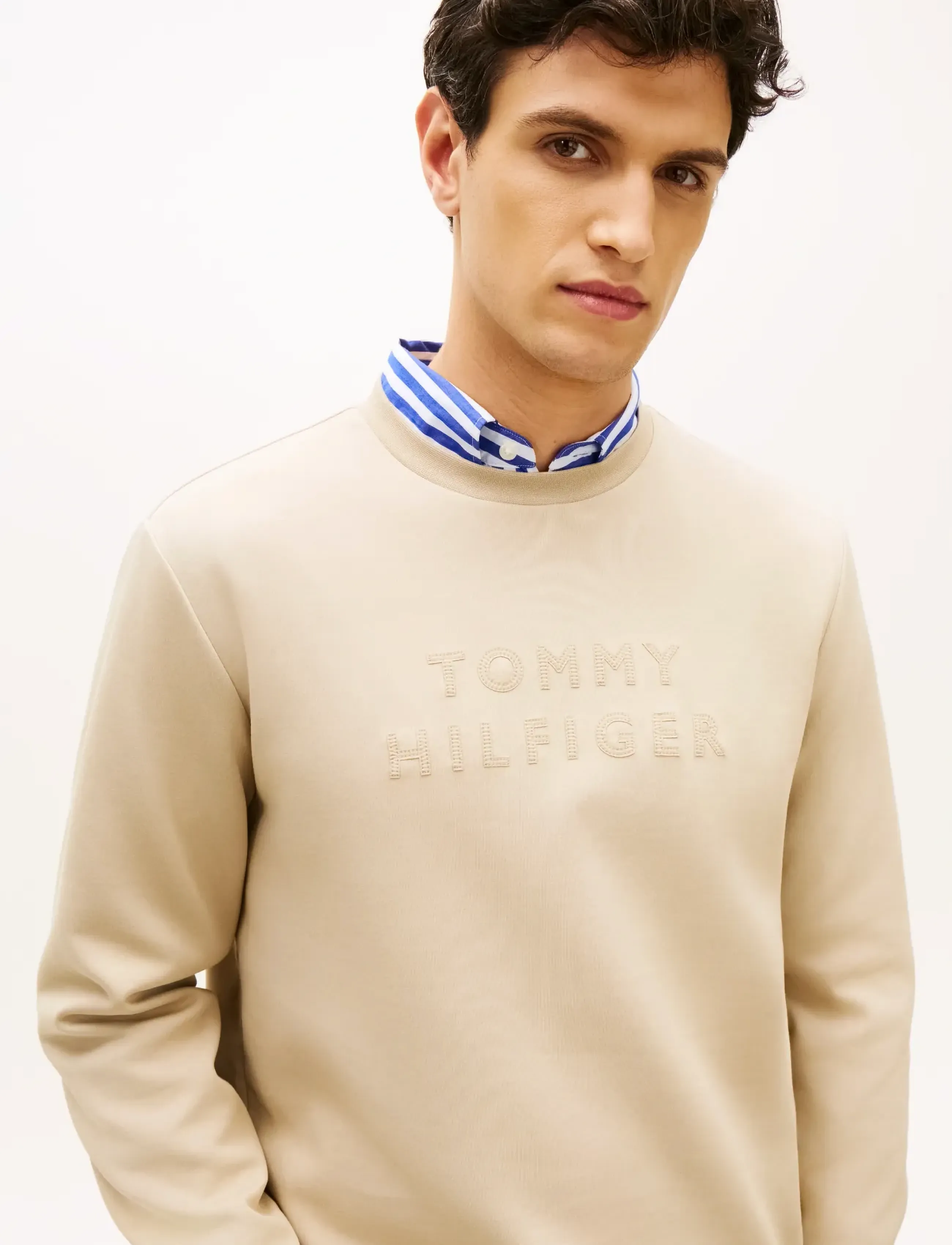 Tommy Hilfiger - MIX MEDIA INTECHNO CREW - sandalwood - 4