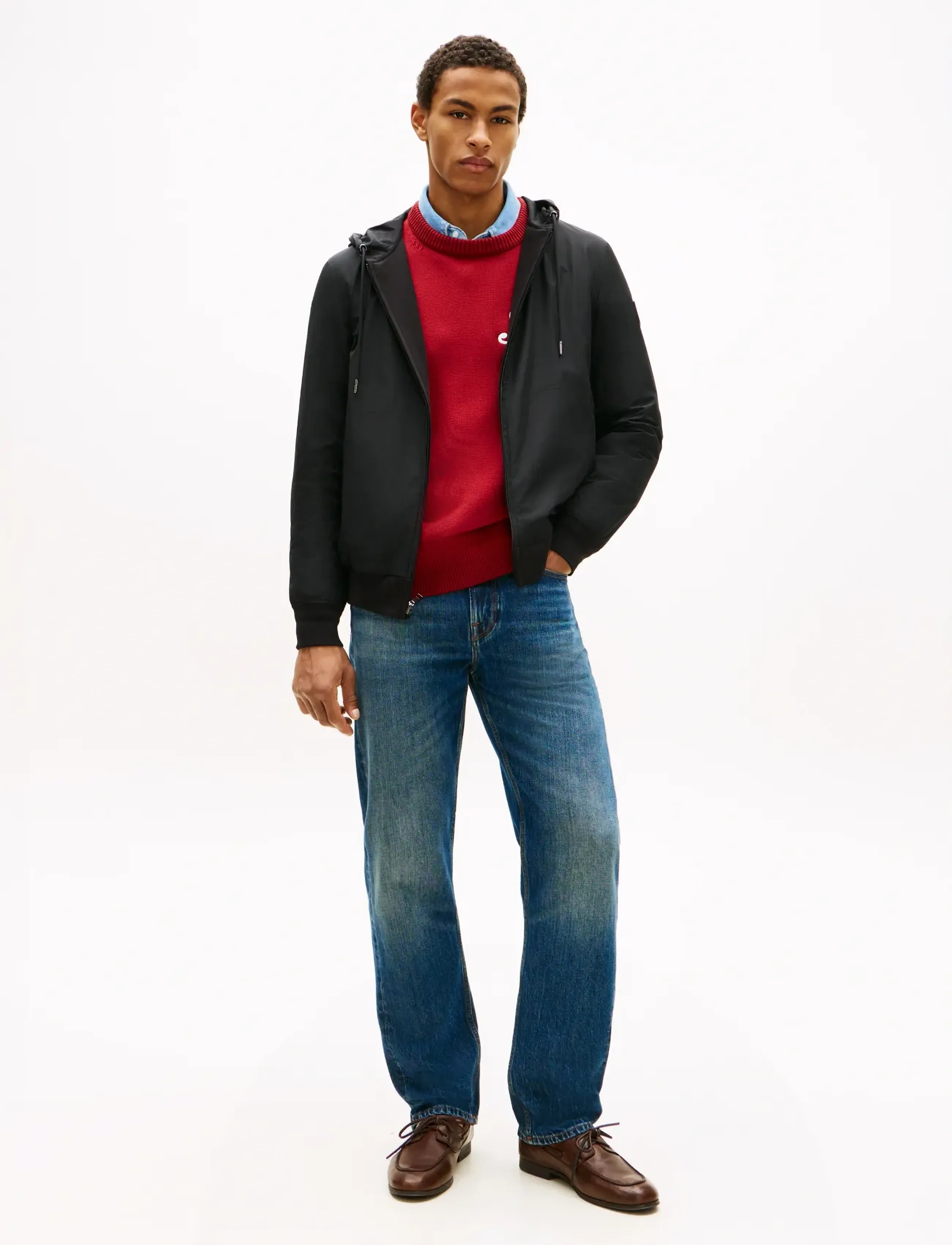 Tommy Hilfiger - MIX MEDIA REVERSIBLE HDD ZIP - black - 3