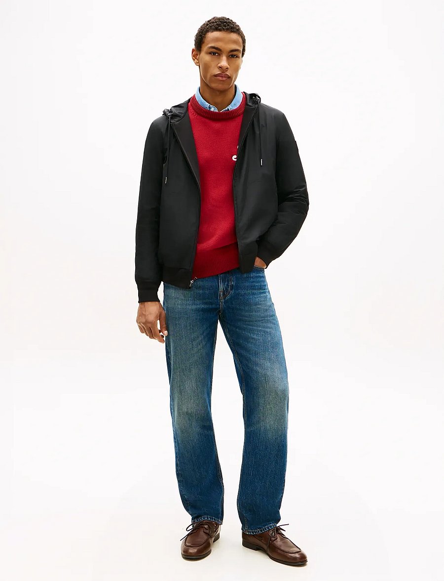 Tommy Hilfiger - MIX MEDIA REVERSIBLE HDD ZIP - black - 3