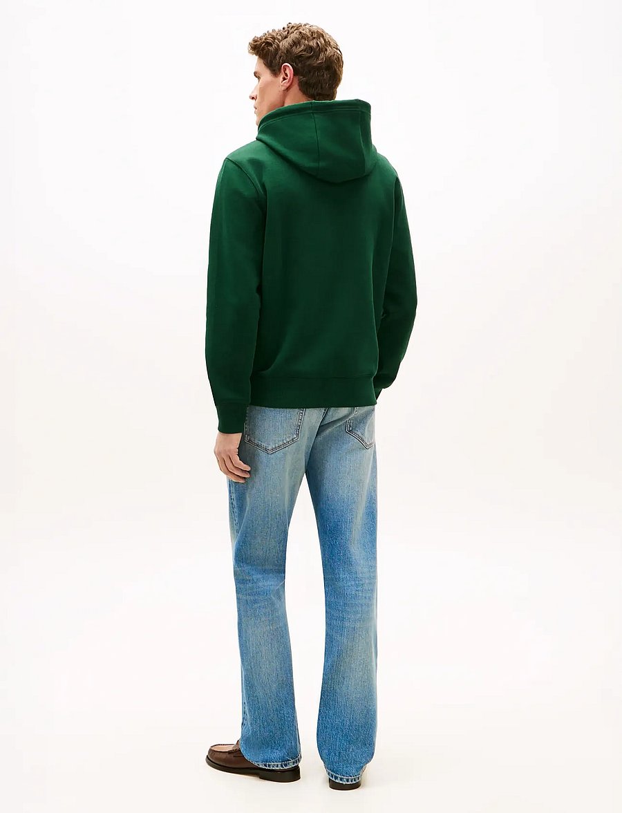 Tommy Hilfiger - SCRIPT MONOGRAM HOODY - shoppa efter tillfälle - nocturnal green - 2
