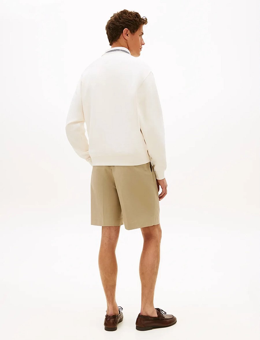 Tommy Hilfiger - COUNTRY CLUB RUGBY SWEATSHIRT - poloer i strik med lange ærmer - ivory petal - 2