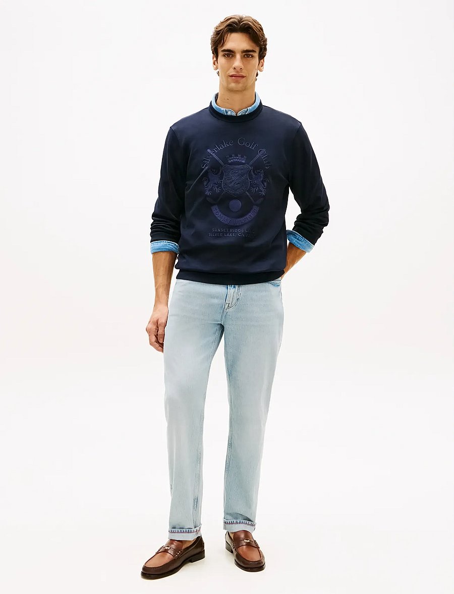 Tommy Hilfiger - COUNTRY CLUB INTECHNO SWEATSHIRT - sweats - desert sky - 3