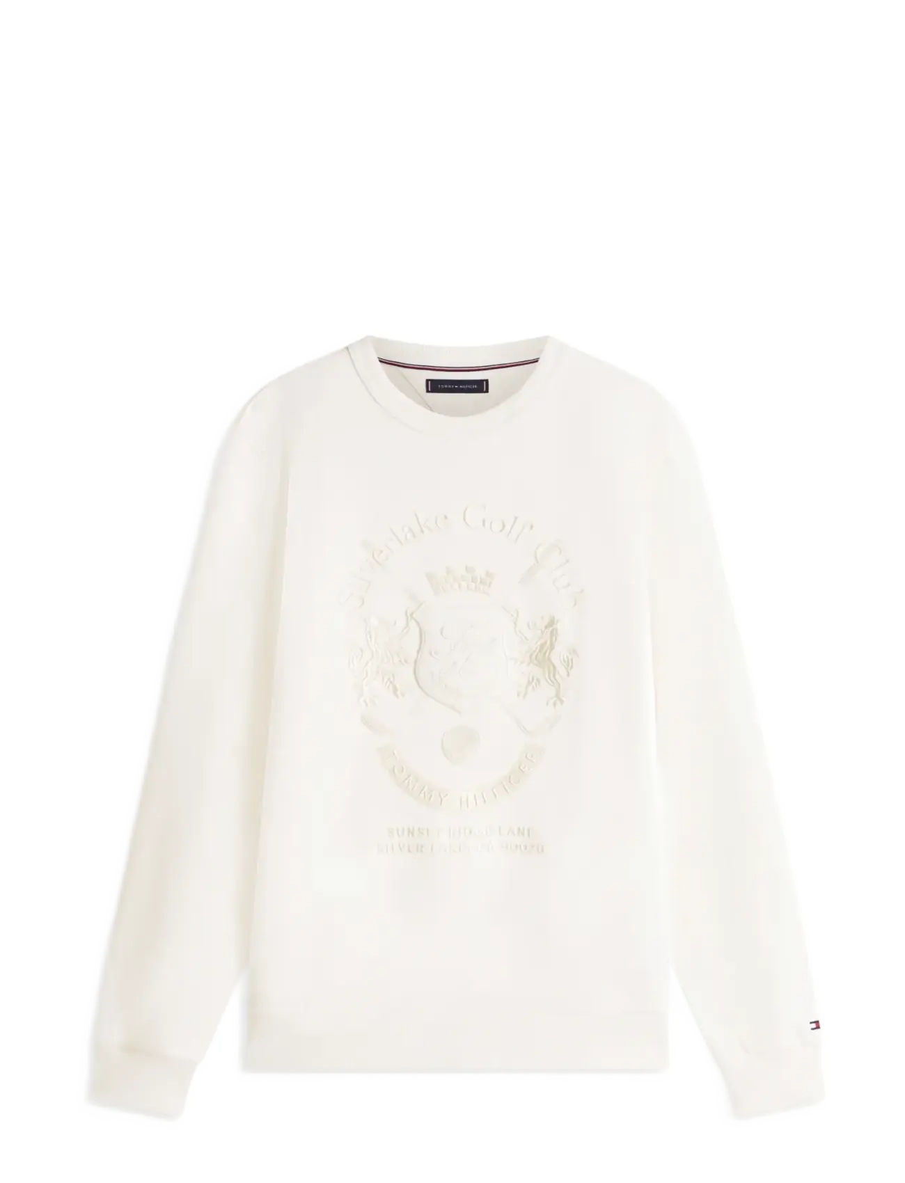 Tommy Hilfiger COUNTRY CLUB INTECHNO SWEATSHIRT - Sweatshirts & hættetrøjer - IVORY PETAL / white