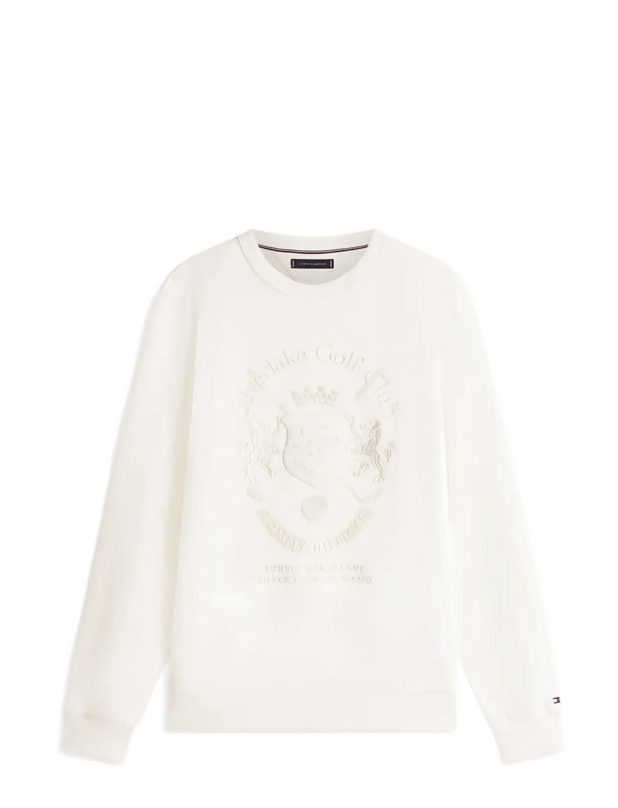 Tommy Hilfiger - COUNTRY CLUB INTECHNO SWEATSHIRT - sweats - ivory petal - 1