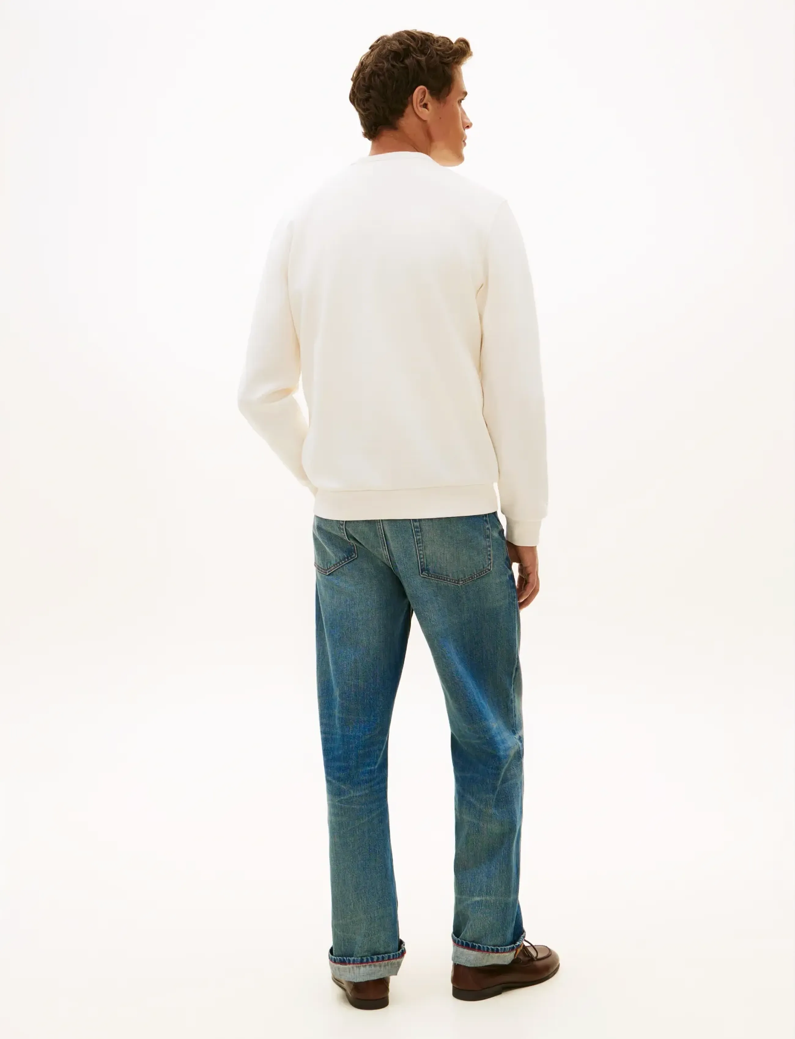 Tommy Hilfiger - COUNTRY CLUB INTECHNO SWEATSHIRT - shop efter anledning - ivory petal - 2
