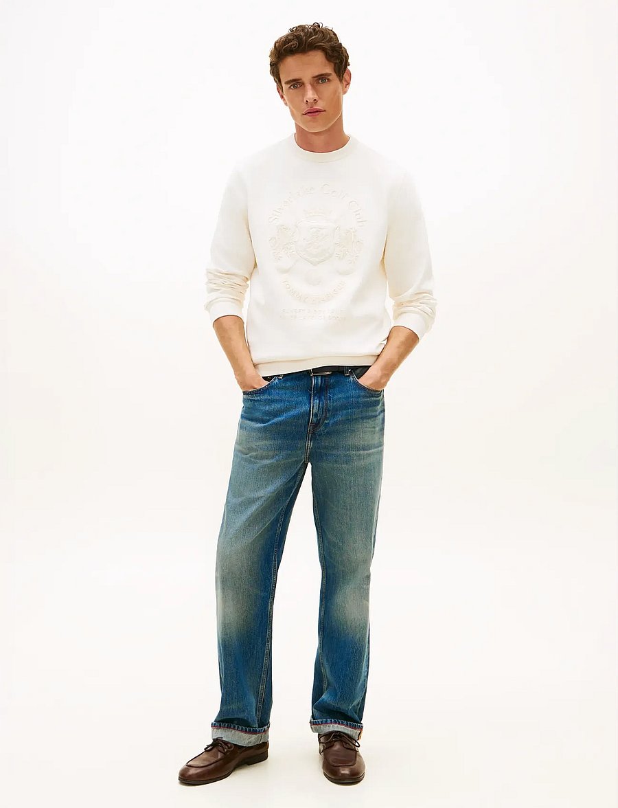 Tommy Hilfiger - COUNTRY CLUB INTECHNO SWEATSHIRT - sweats - ivory petal - 3