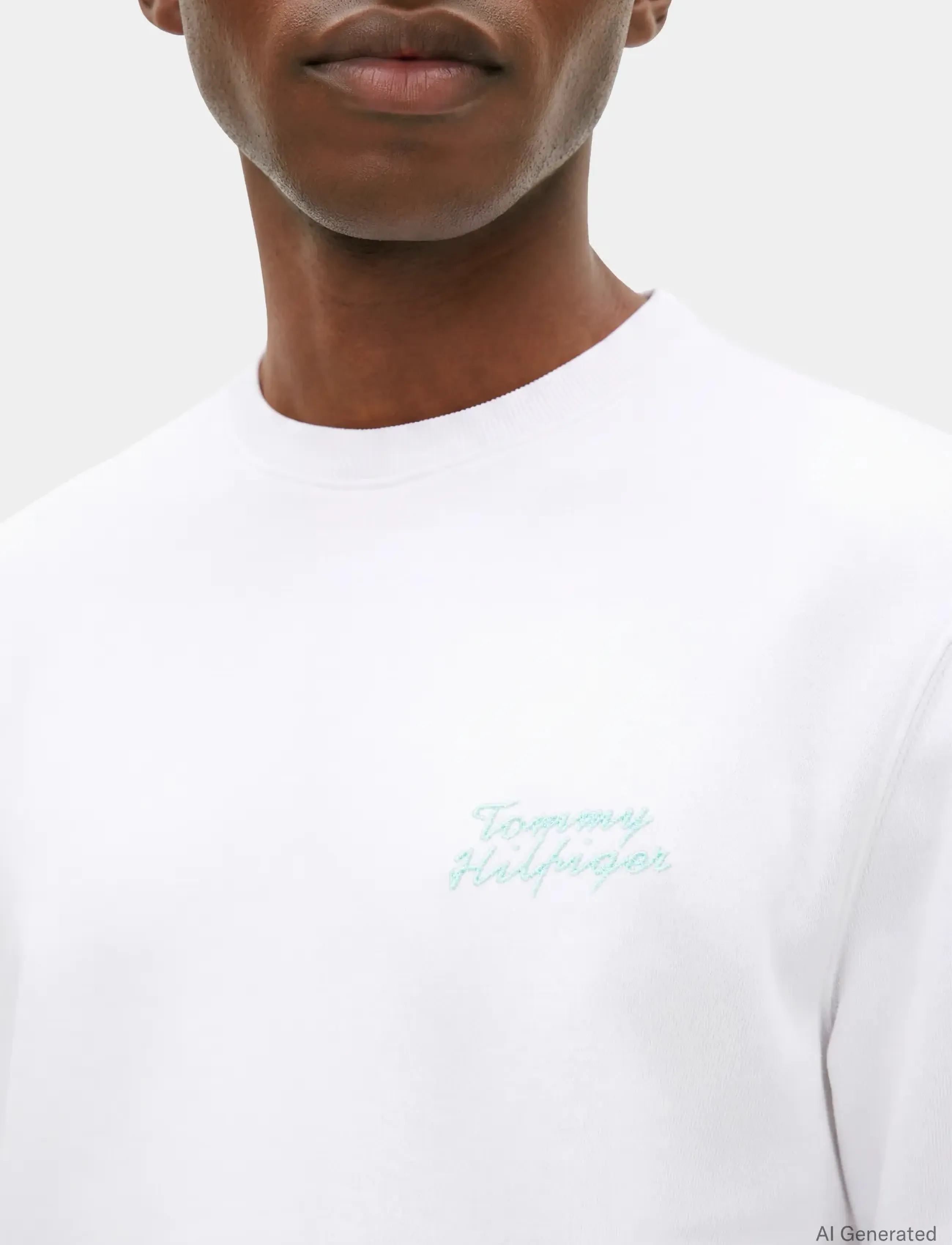 Tommy Hilfiger - PALM PHOTOPRINT SWEATSHIRT - sweatshirts - white - 3