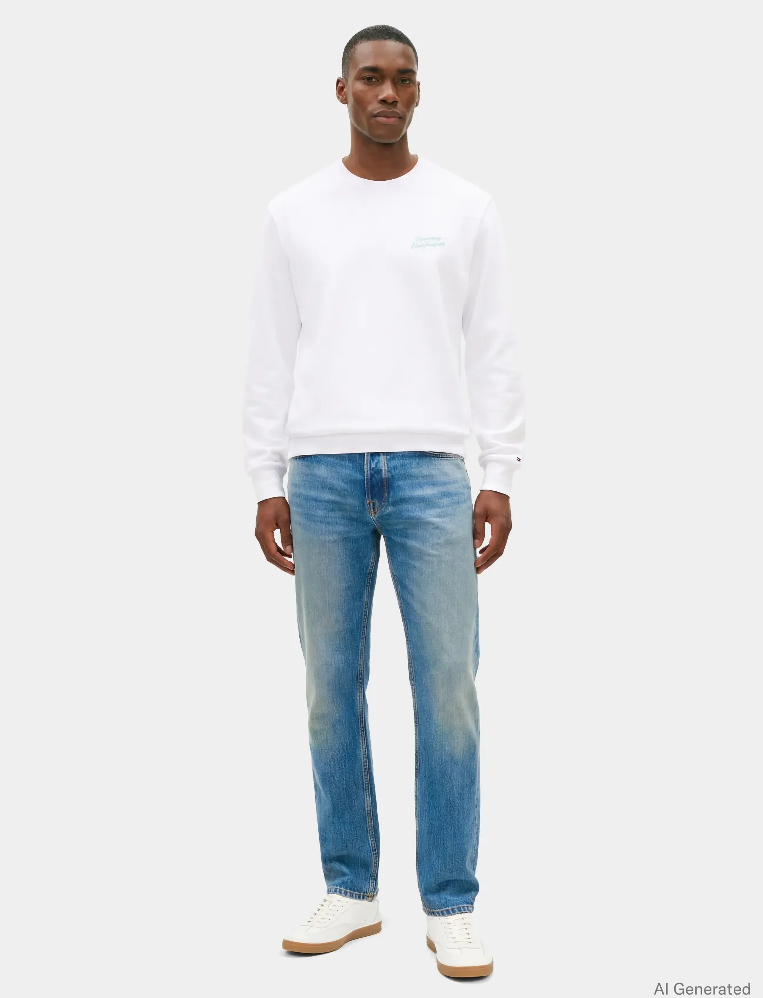 Tommy Hilfiger - PALM PHOTOPRINT SWEATSHIRT - sweatshirts - white - 4