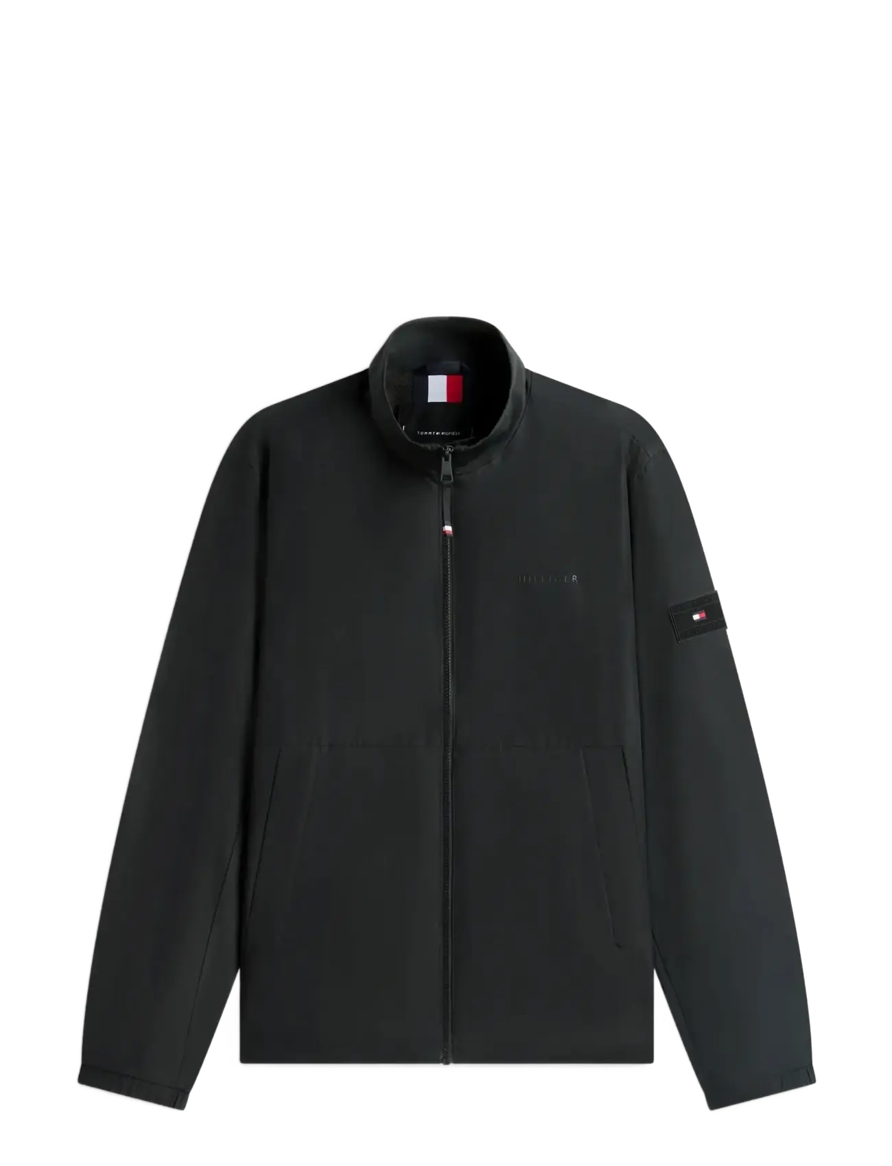 TOMMY HILFIGER Branded Blouson Schwarz - S - Herren