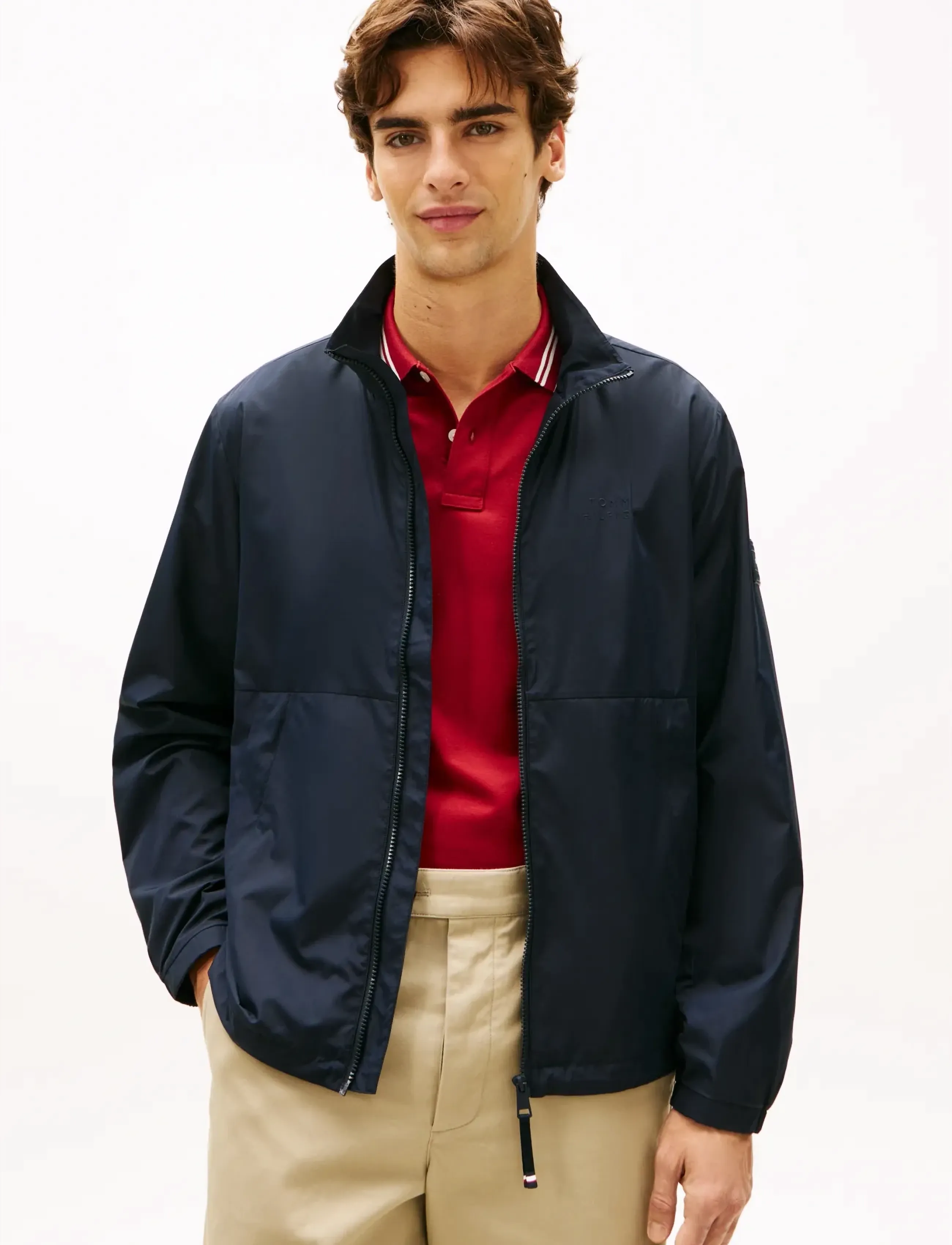 Tommy Hilfiger BRANDED BLOUSON - Ulkovaatteet - DESERT SKY / navy