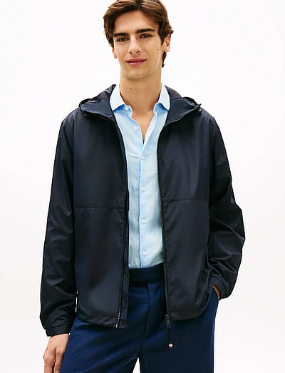Branded Hooded Jacket - Lette Jakker