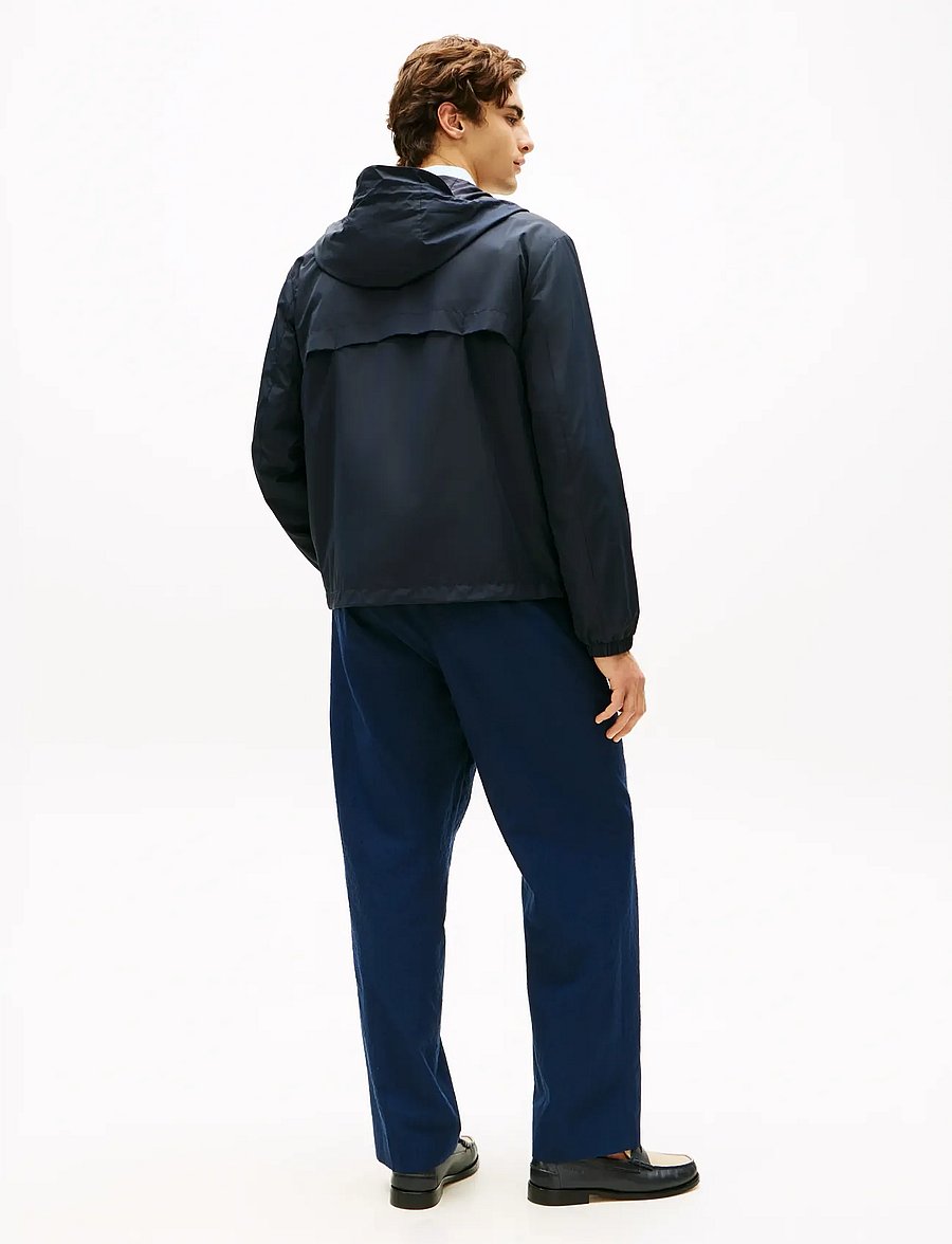 Tommy Hilfiger - BRANDED HOODED JACKET - frühlingsjacken - desert sky - 2