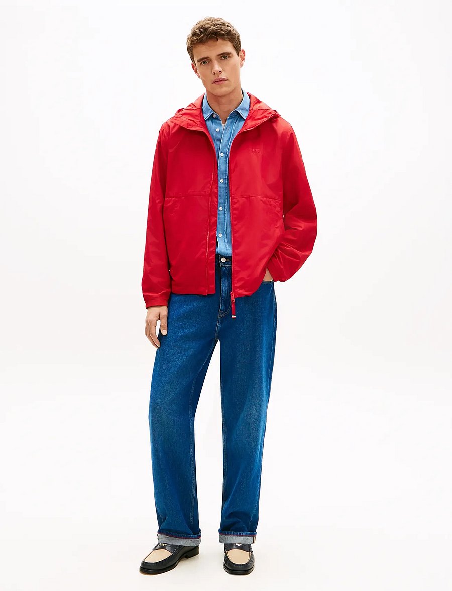 Tommy Hilfiger - BRANDED HOODED JACKET - frühlingsjacken - medium red - 3